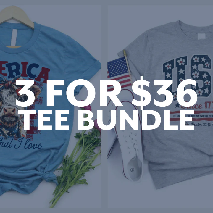 Sunday 3 for $36 Tee Bundle