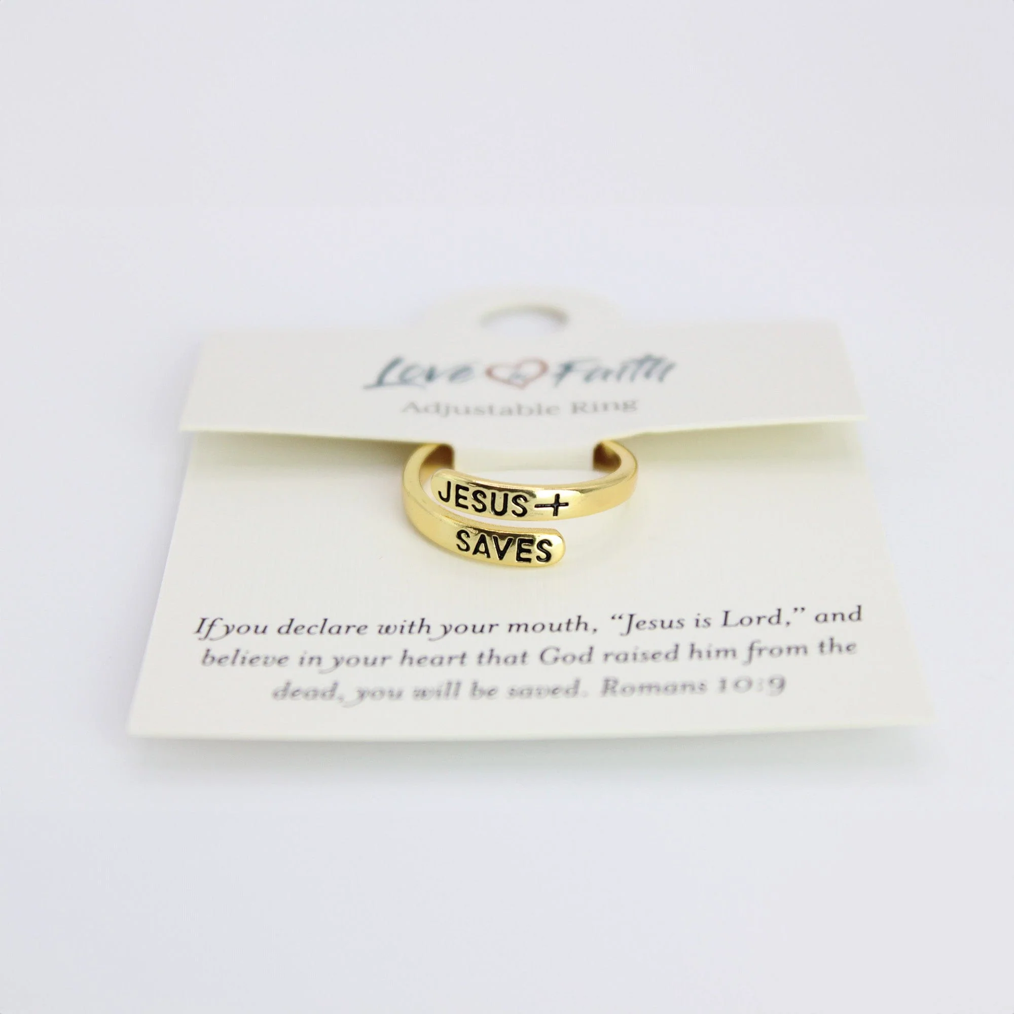 Adjustable Gold & Platinum Brass Rings - Image 10