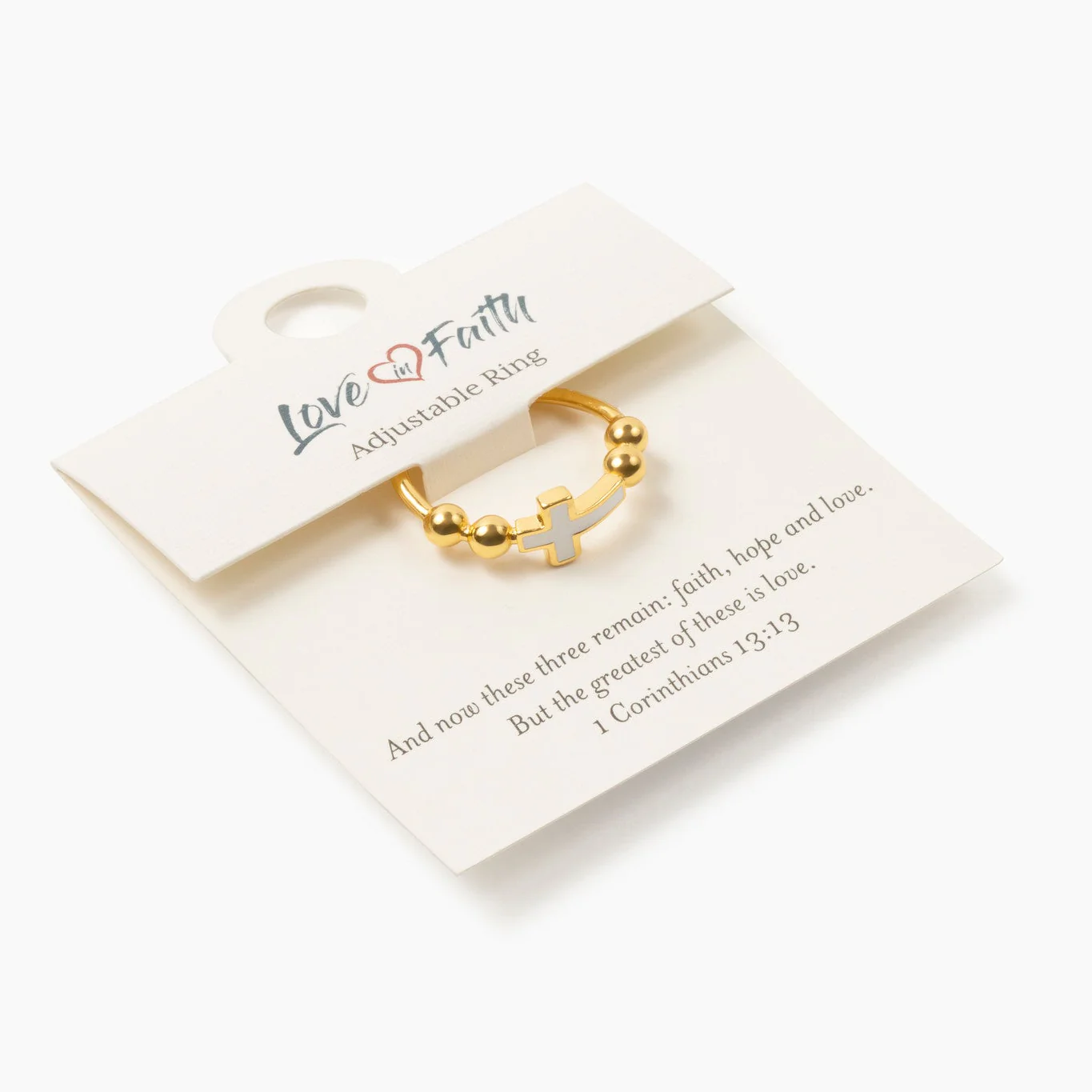 Adjustable Gold & Platinum Brass Rings - Image 3