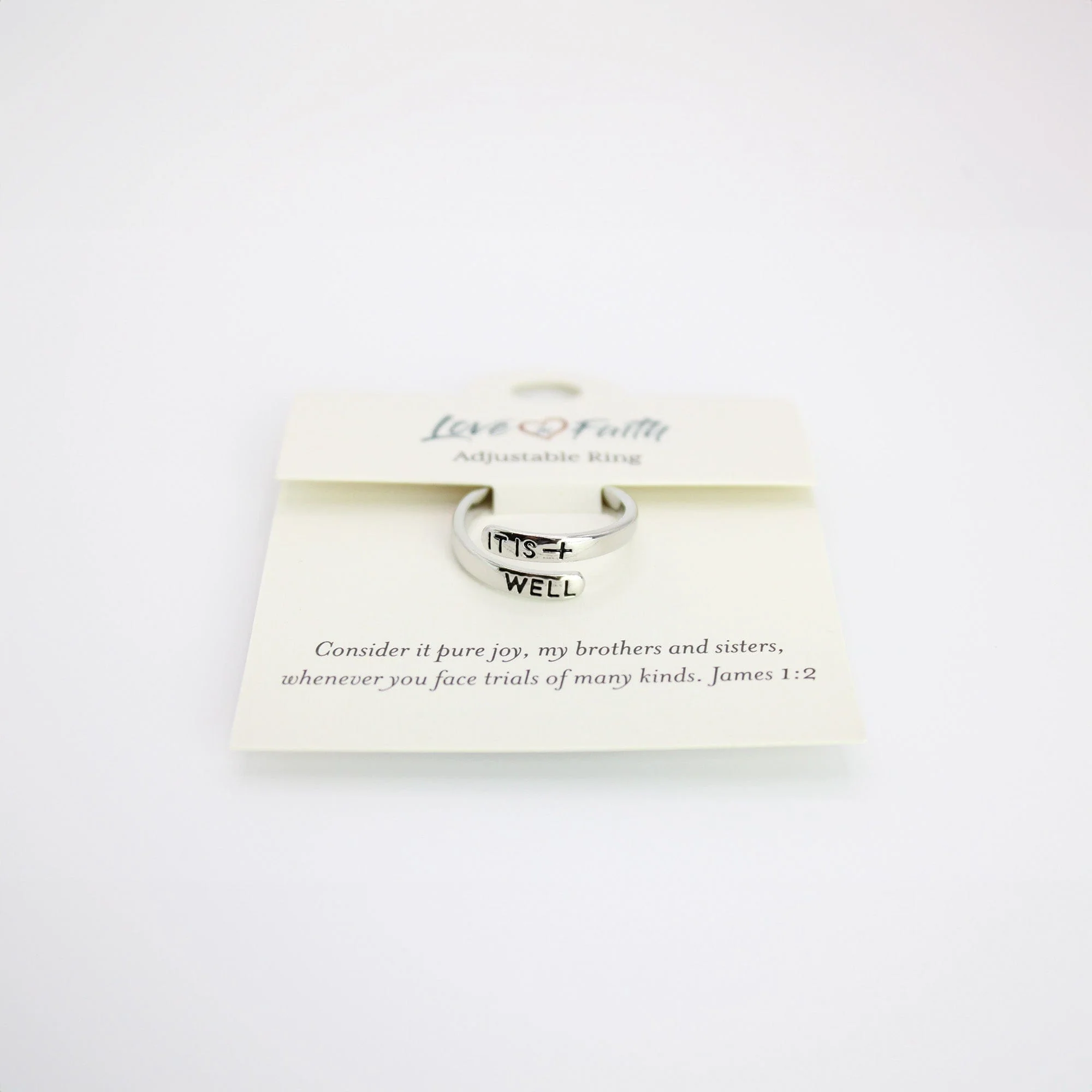 Adjustable Gold & Platinum Brass Rings - Image 4