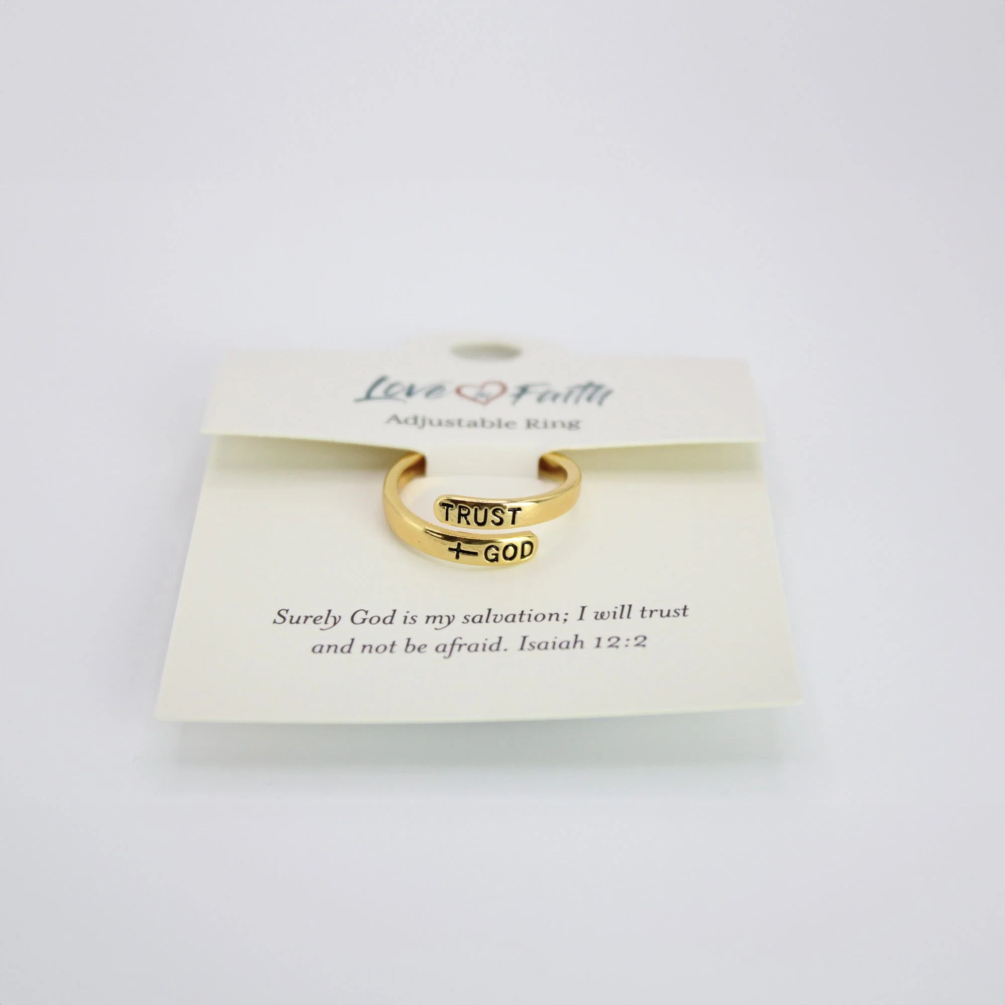Adjustable Gold & Platinum Brass Rings - Image 7