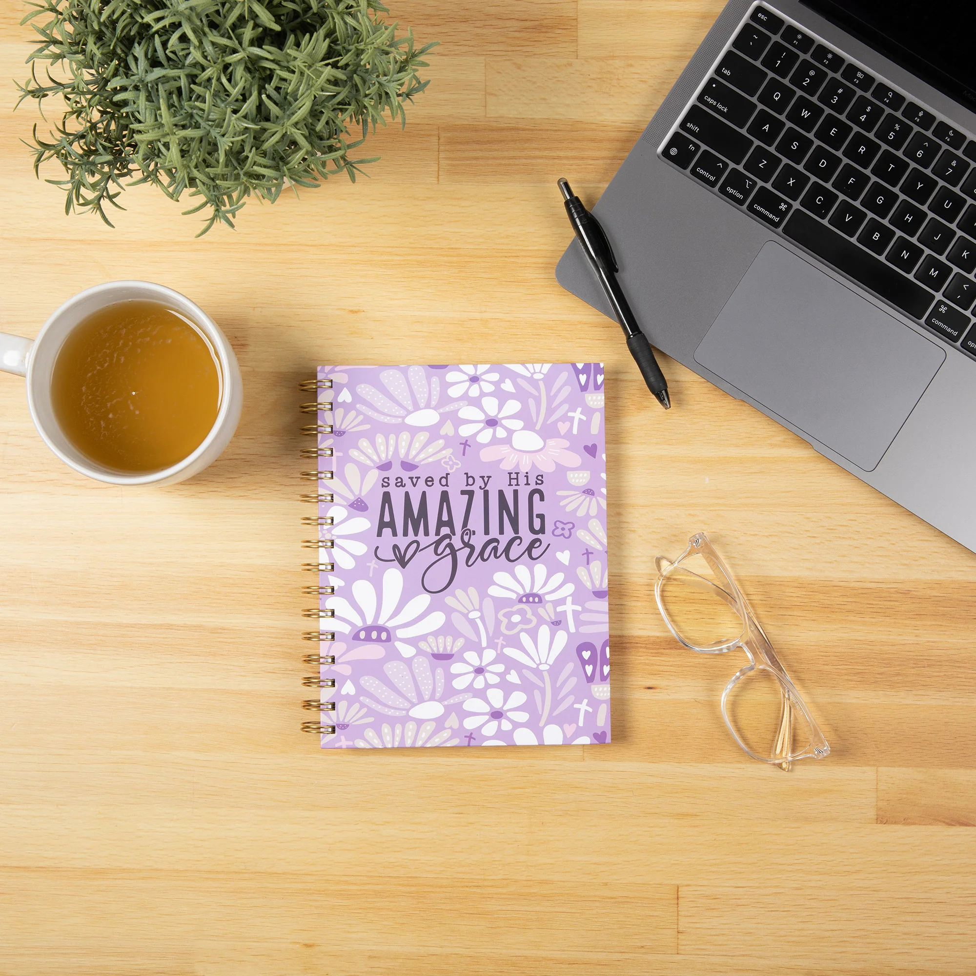 Love in Faith | Spiral Journal Collection - Stylish Faith Notebook for Daily Thoughts, Scripture Notes, Prayer & Goal Setting - Image 3