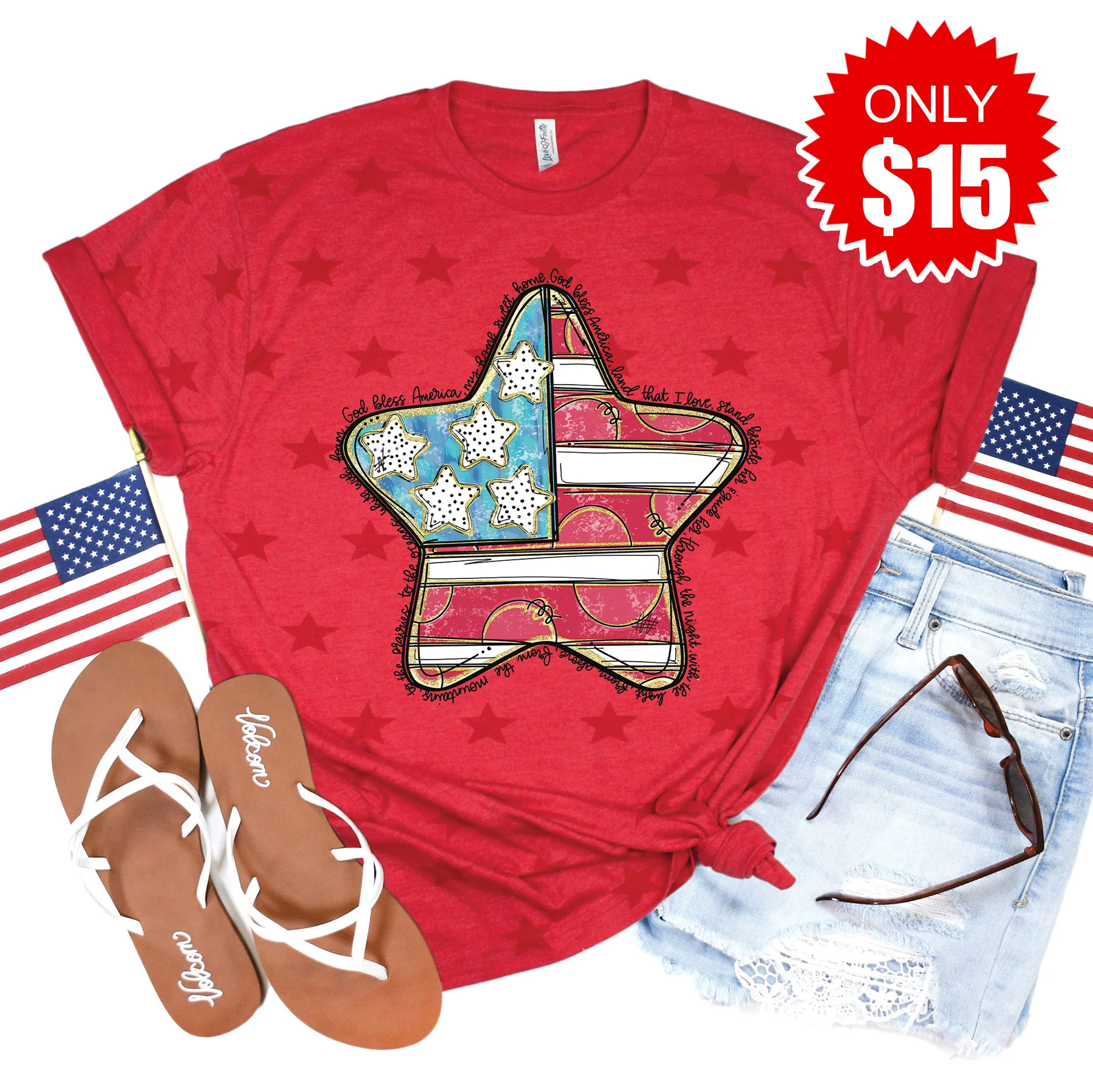 America Star Tee - 15
