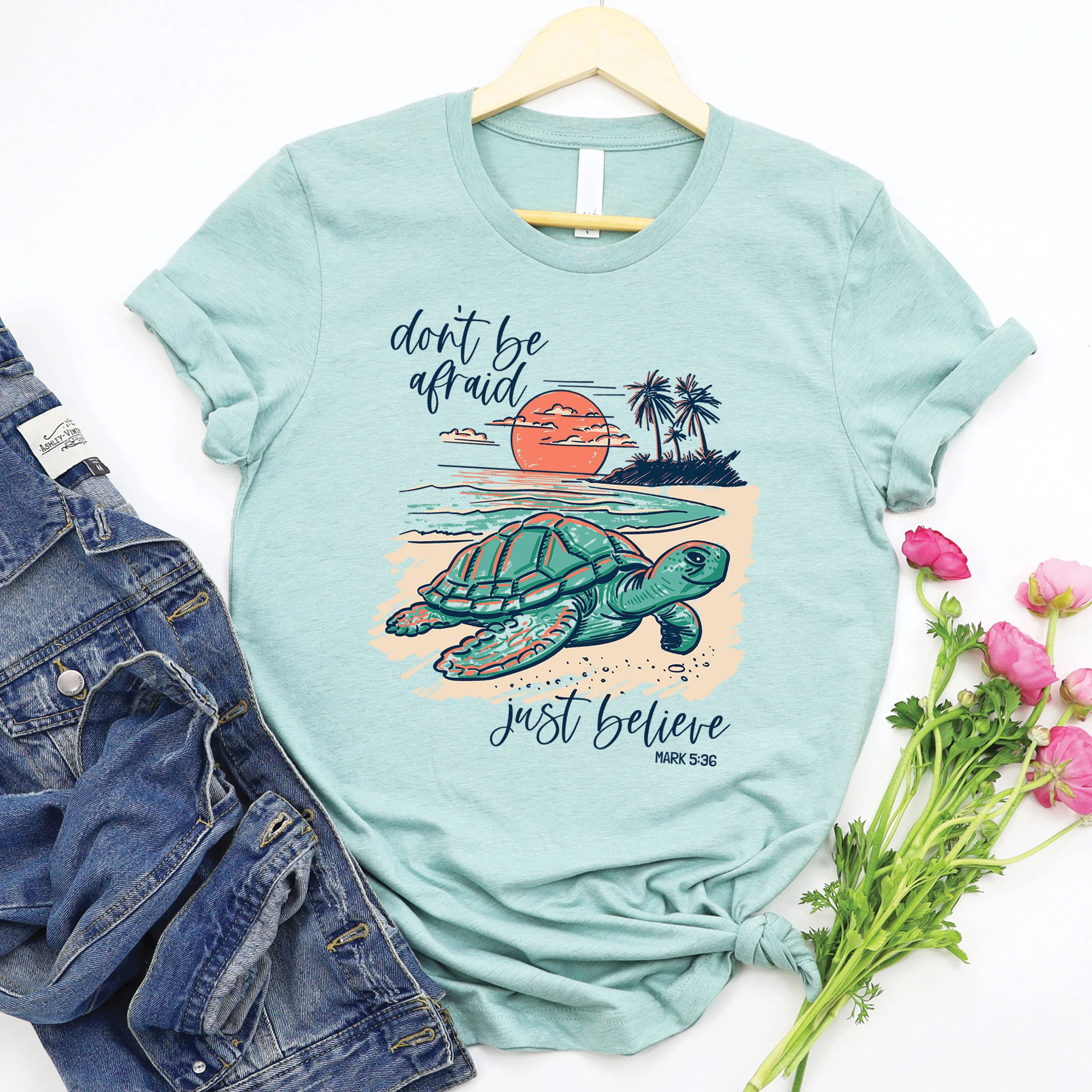 Believe Turtle Tee (Copy)