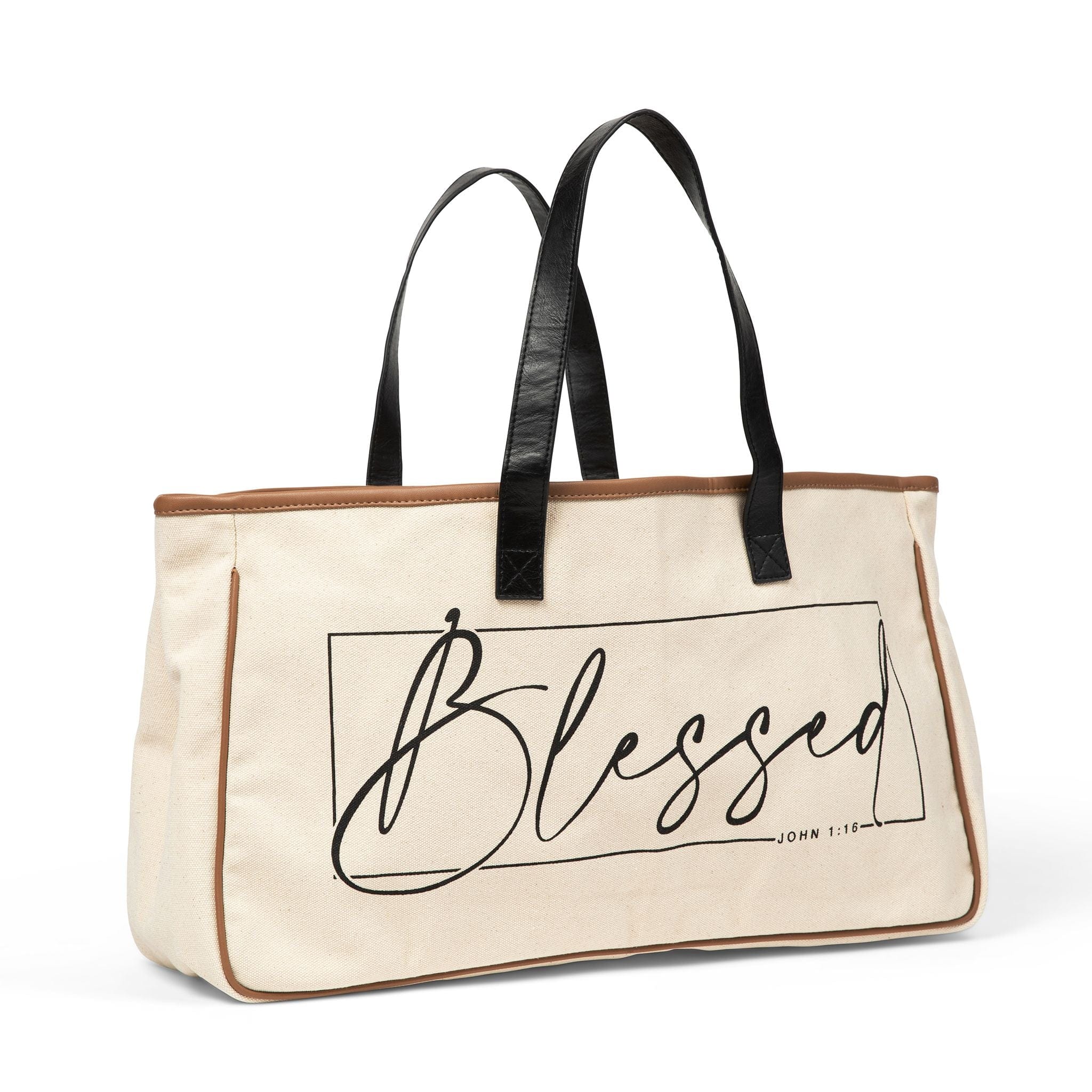 Blessed Canvas Tote Bag - Image 3