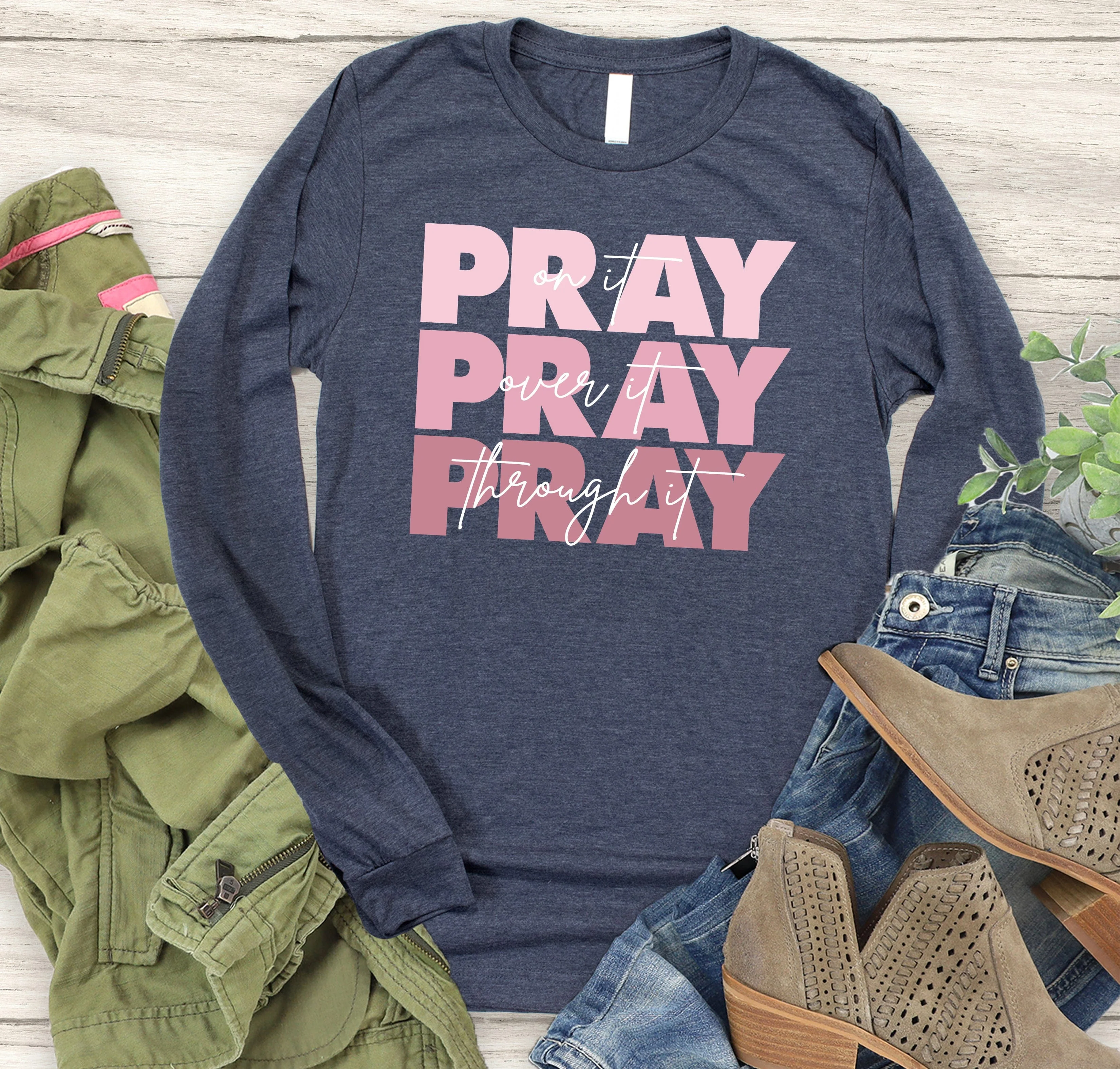 Pray On It Long Sleeve - Image 2
