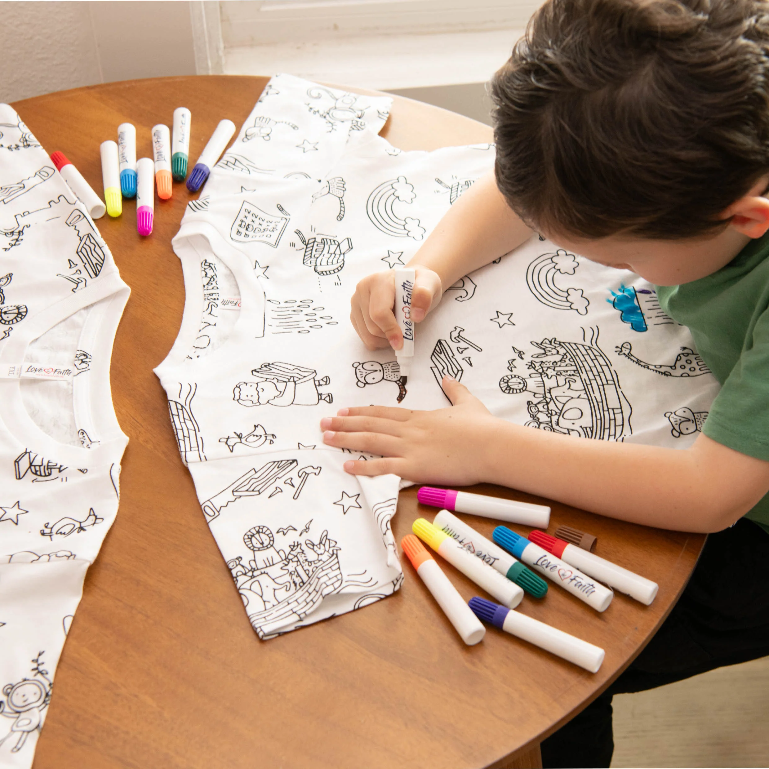 Noah Color Me T-Shirt for Kids! - Image 7