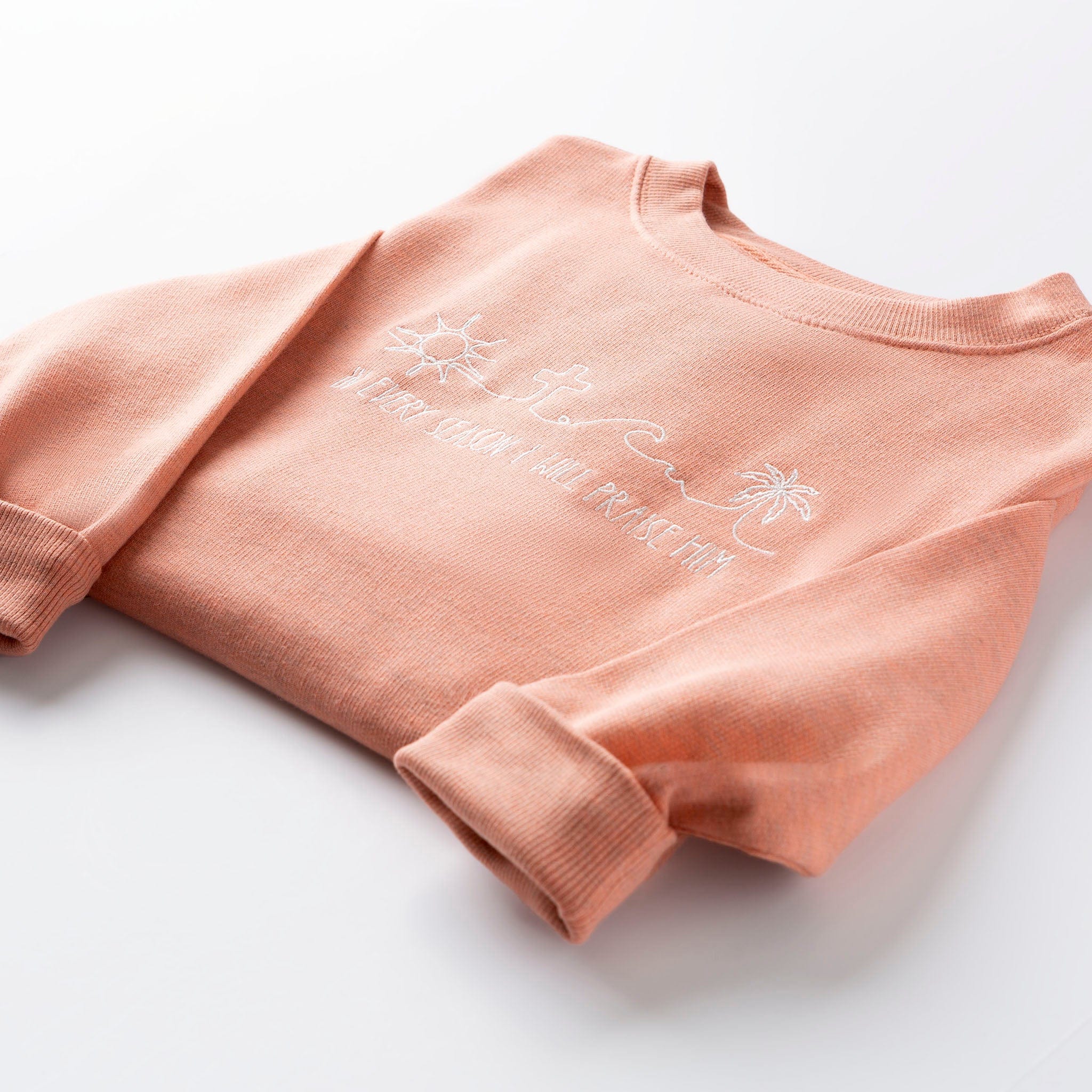 Embroidered I Will Praise Him Sweatshirt - Image 3