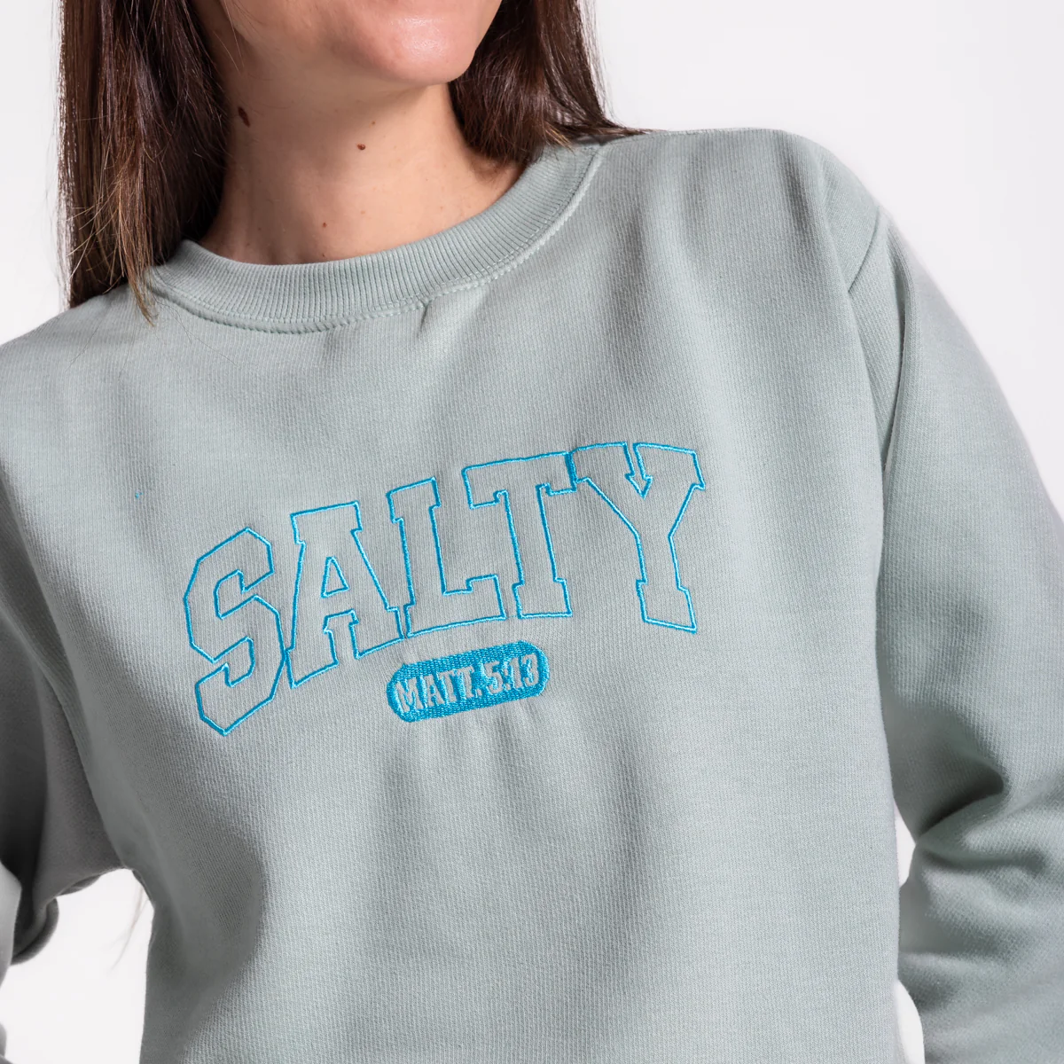 Embroidered Salty Sweatshirt - Image 4
