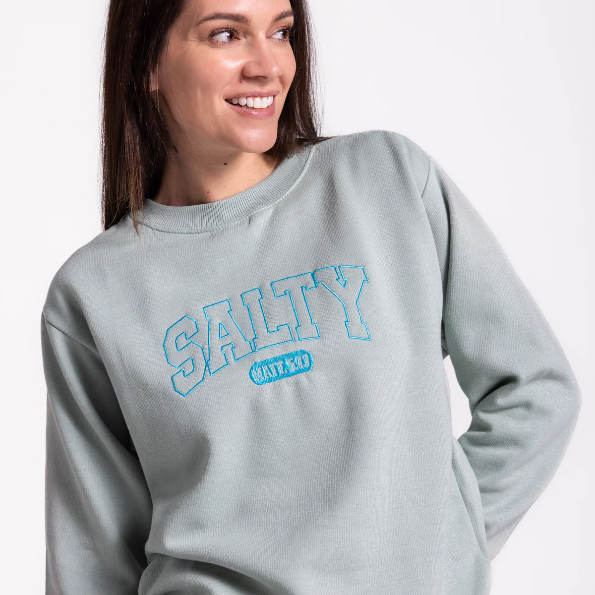 Embroidered Salty Sweatshirt - Image 5