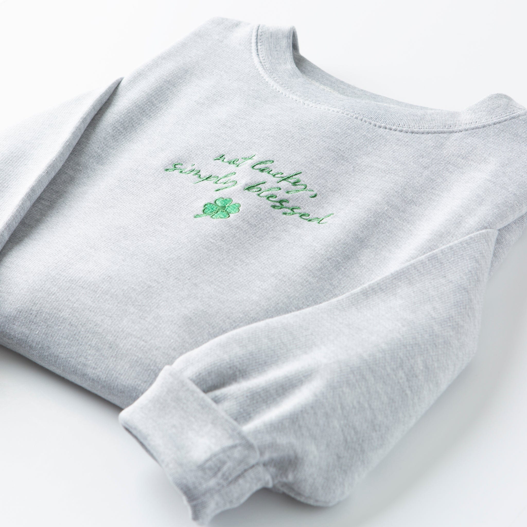 Embroidered Simply Blessed Sweatshirt - Image 3