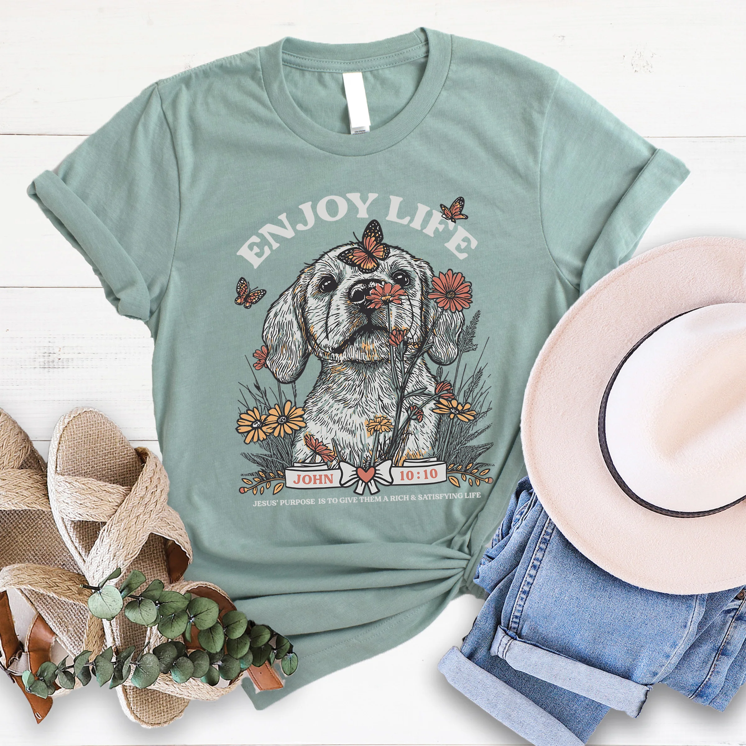 Enjoy Life Puppy Tee