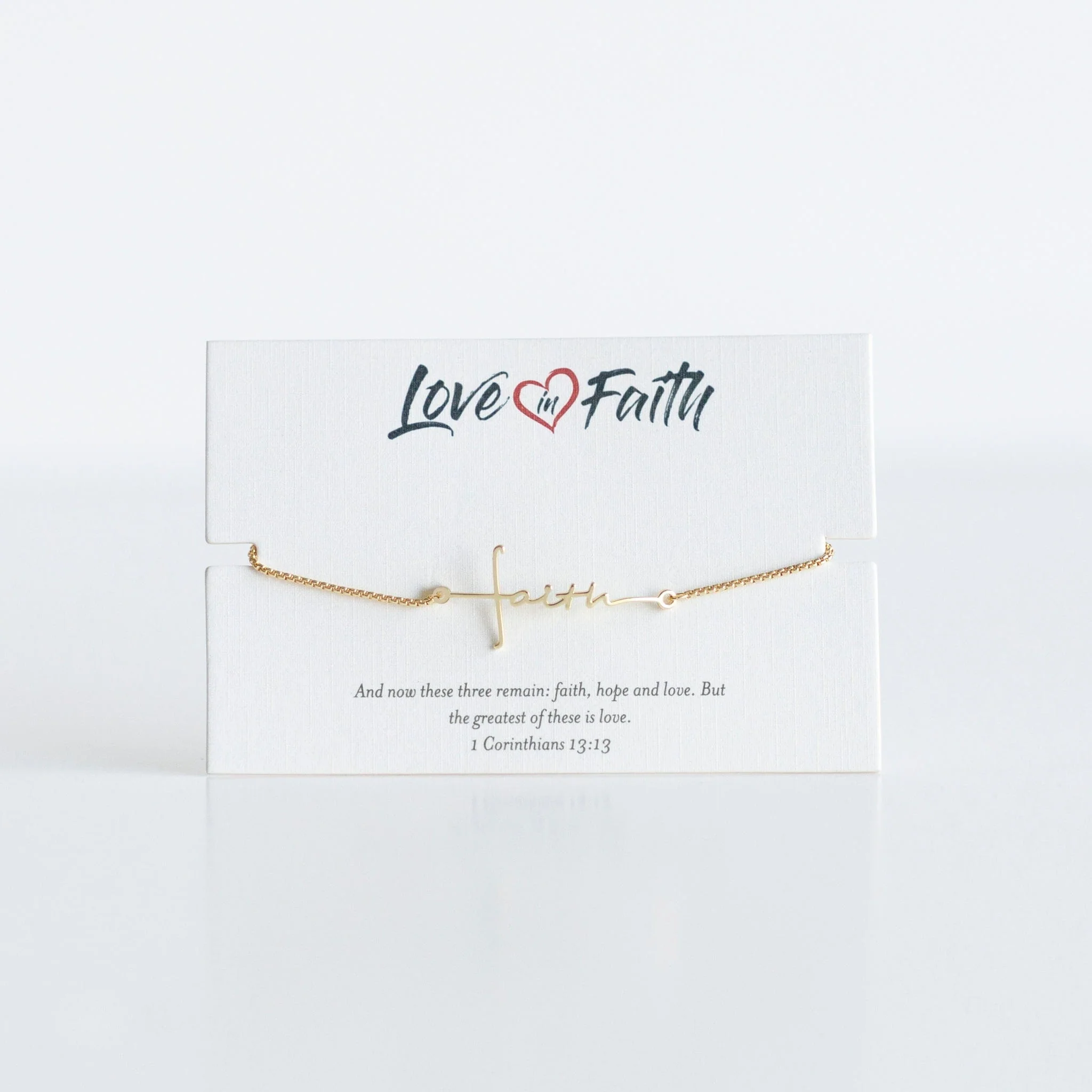 Faith Cross Slider Bracelet - Image 6