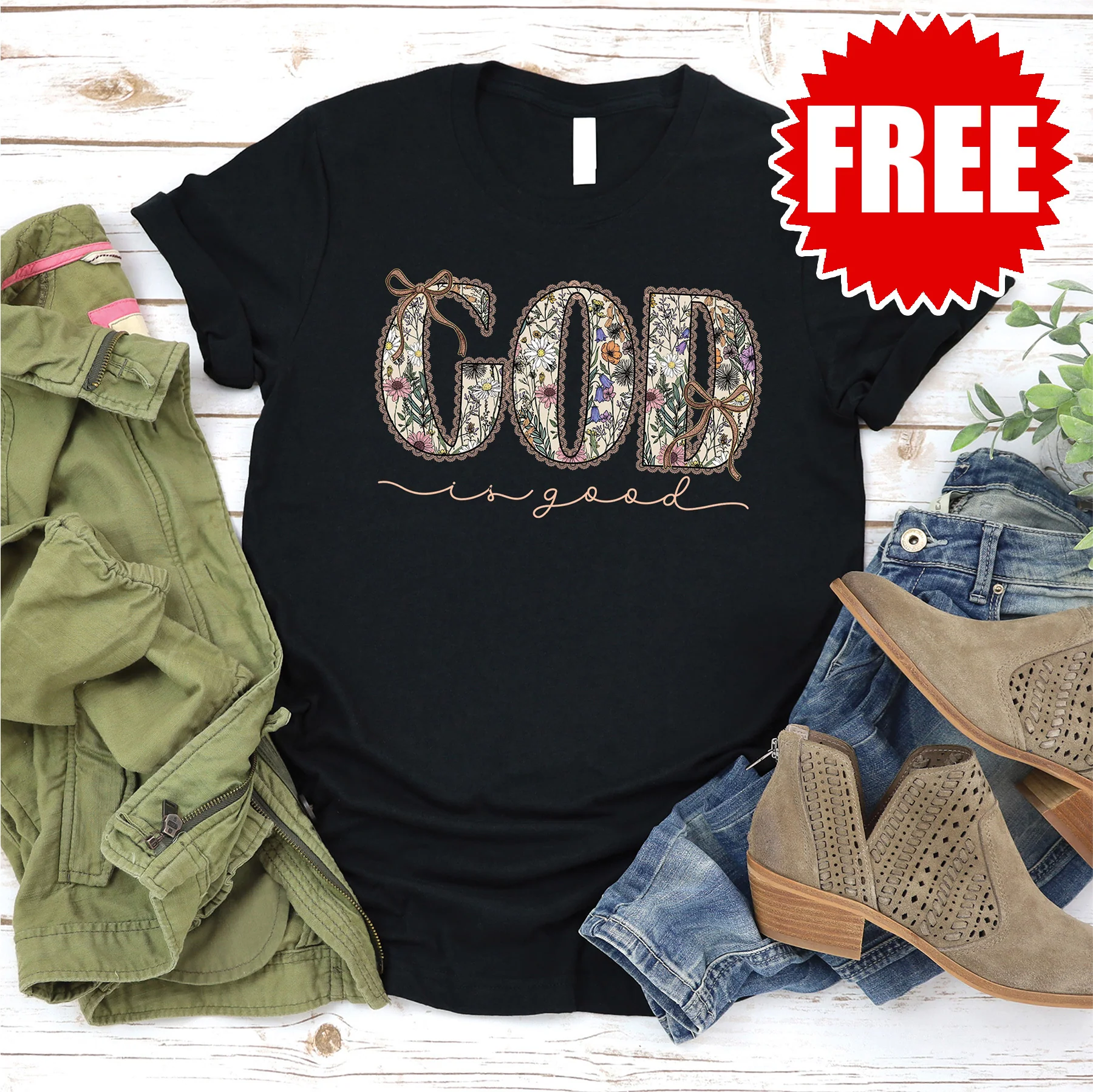God is Good Tee - 0