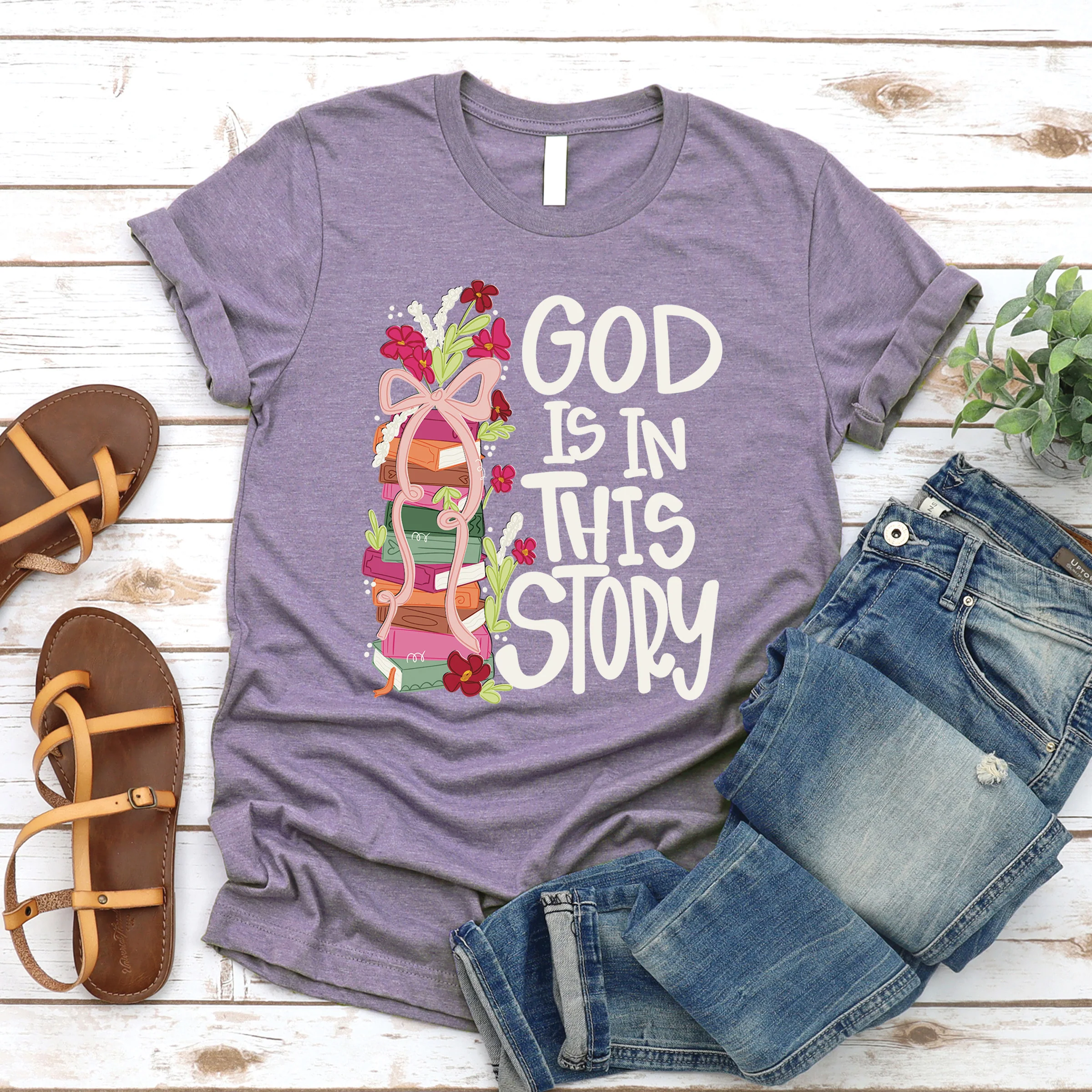 God is in this Story Tee - Image 2