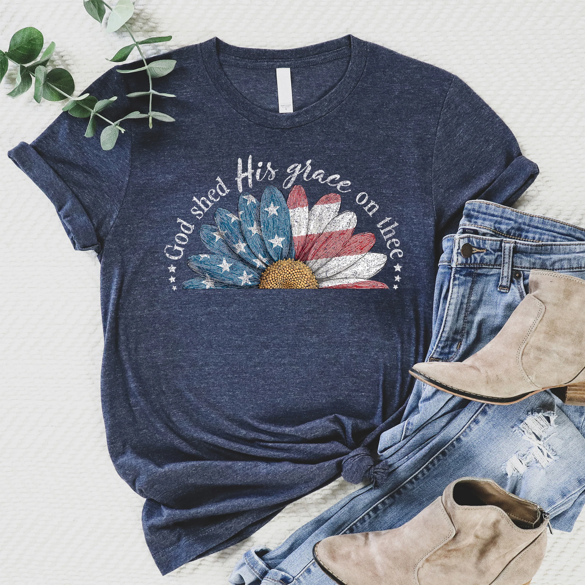 God Shed His Grace Tee