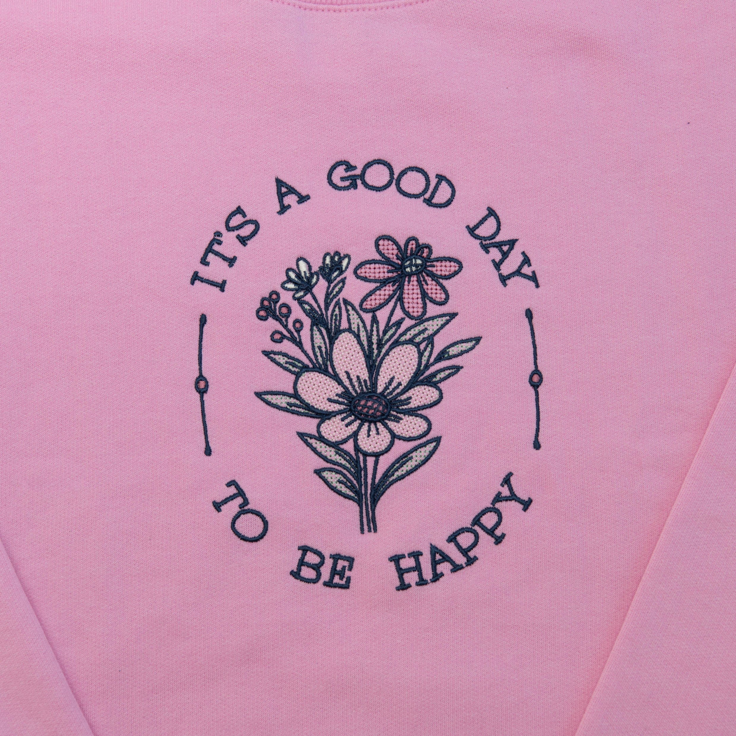 Good Day Embroidered Crewneck Sweatshirt - Image 3