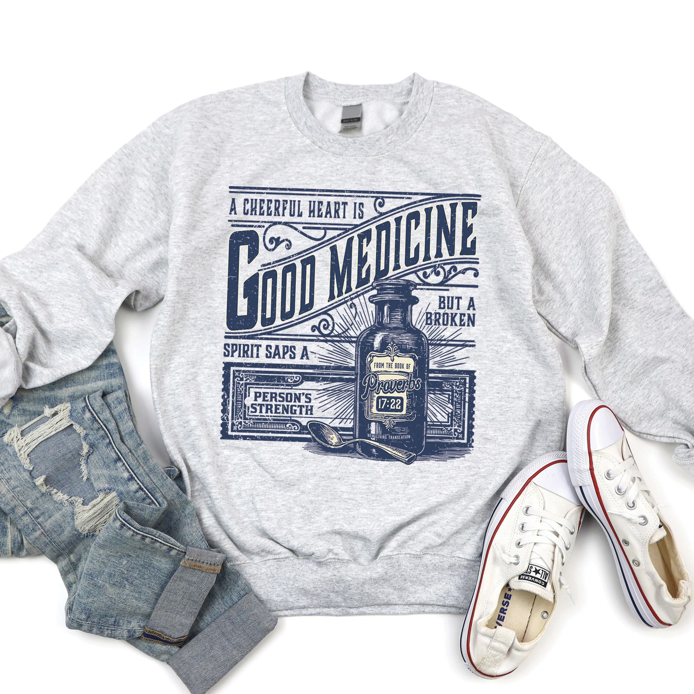 Good Medicine Sweatshirt - Image 2