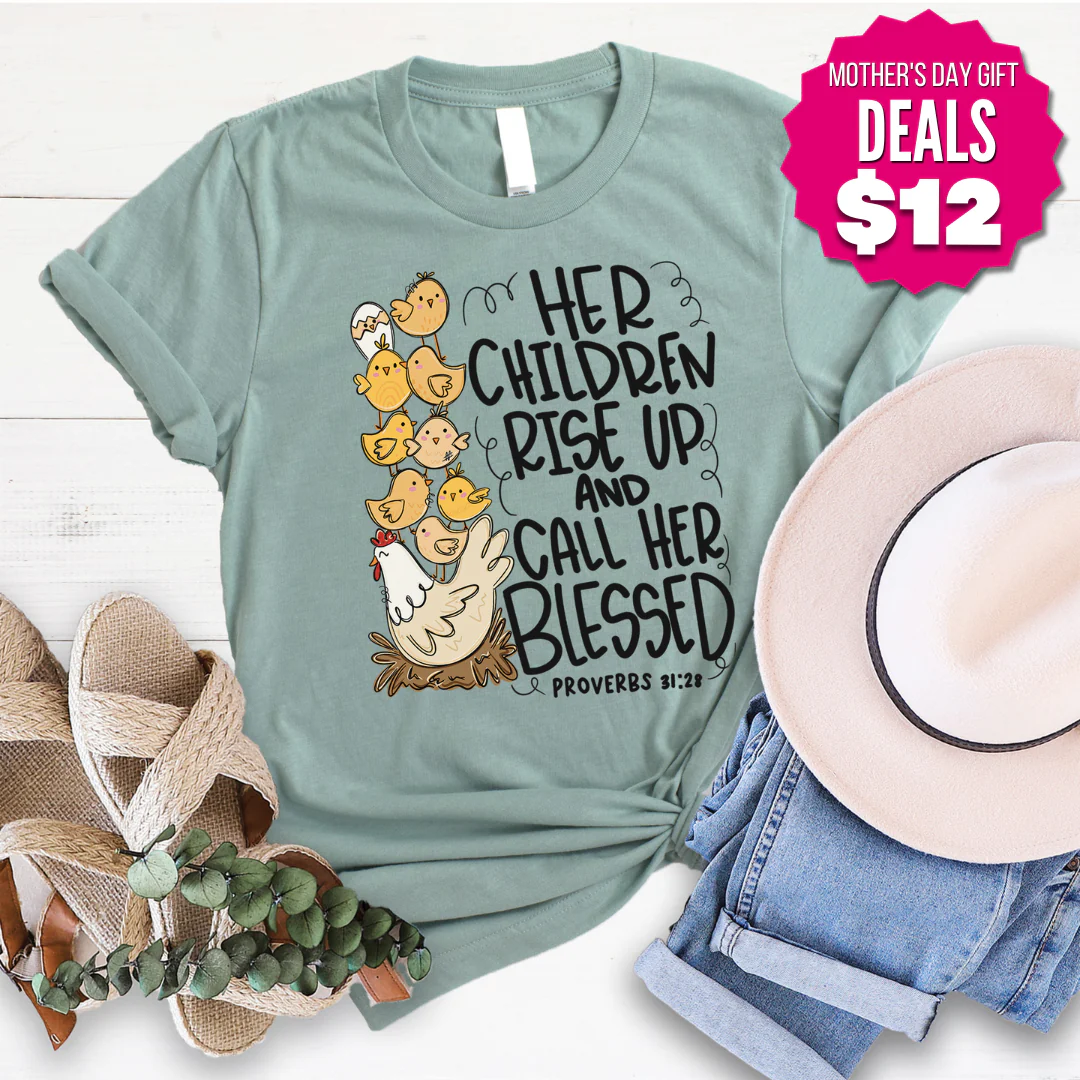 Her Children Rise Up Tee