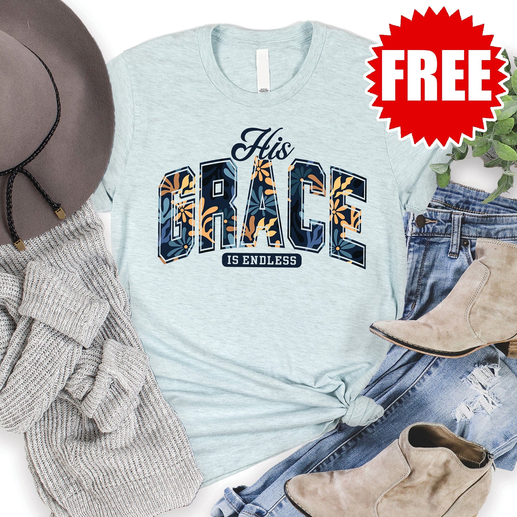 His Grace Tee - 0