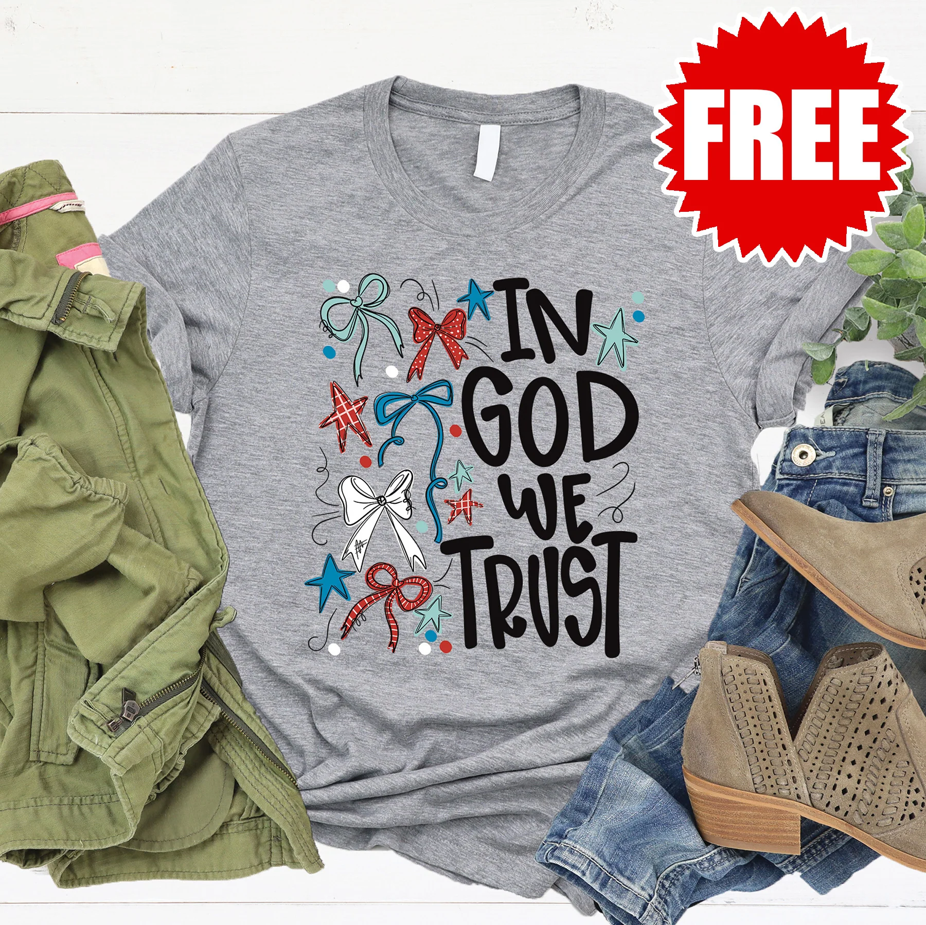 In God We Trust Tee - 0