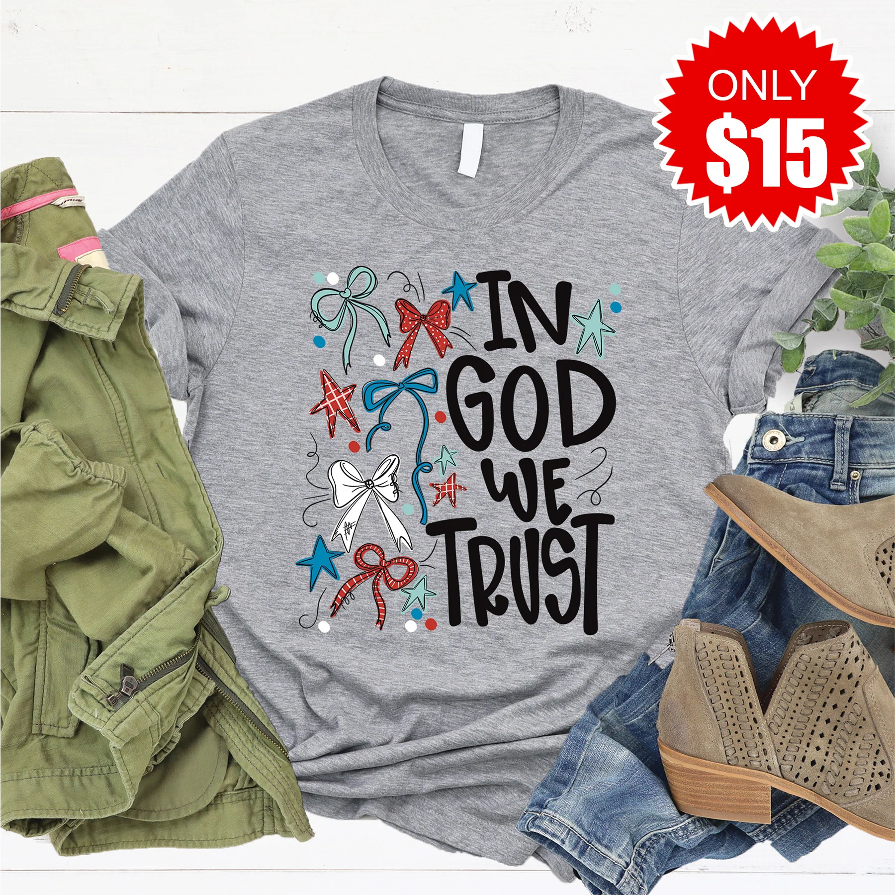 In God We Trust Tee - 15