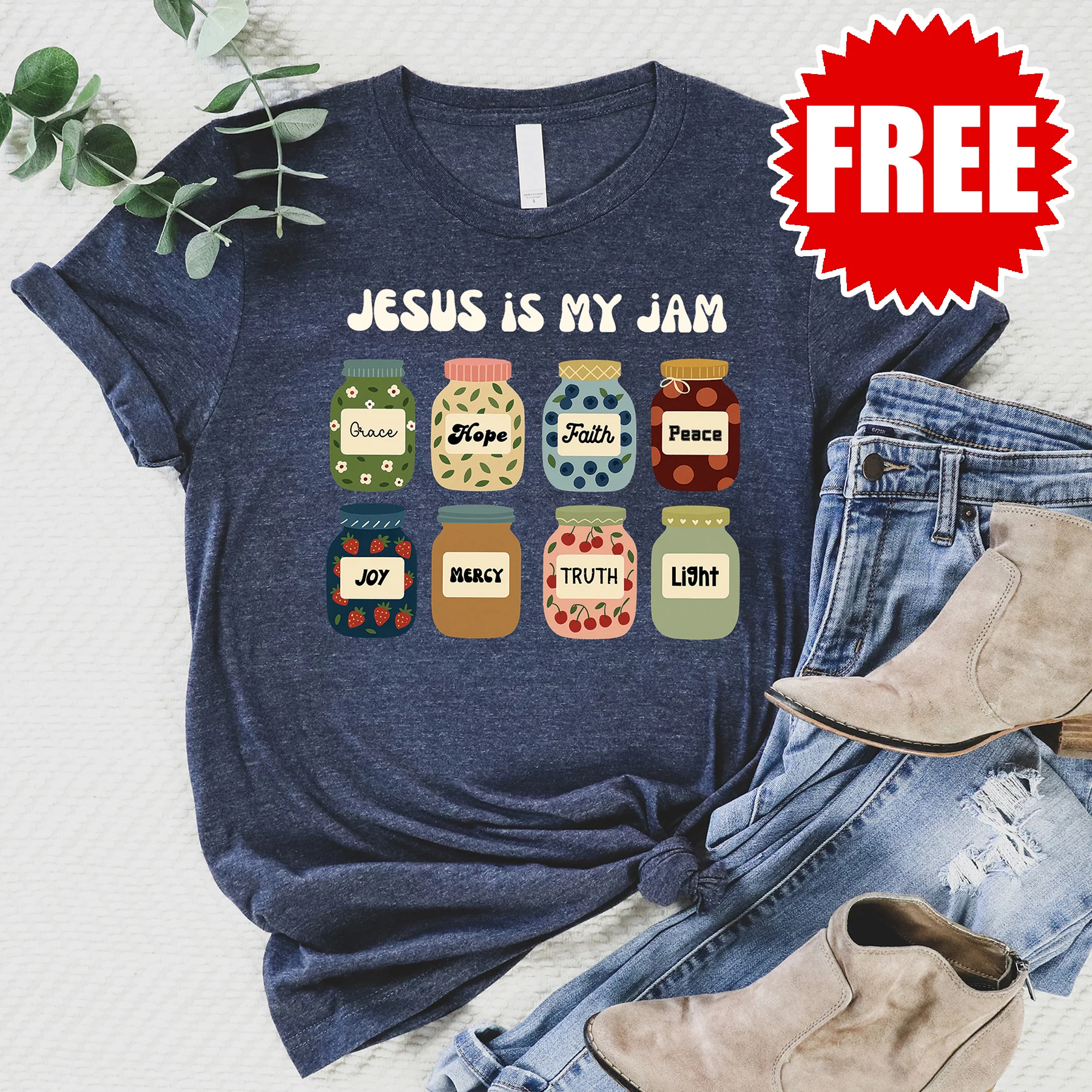 Jesus is my Jam Tee - 0