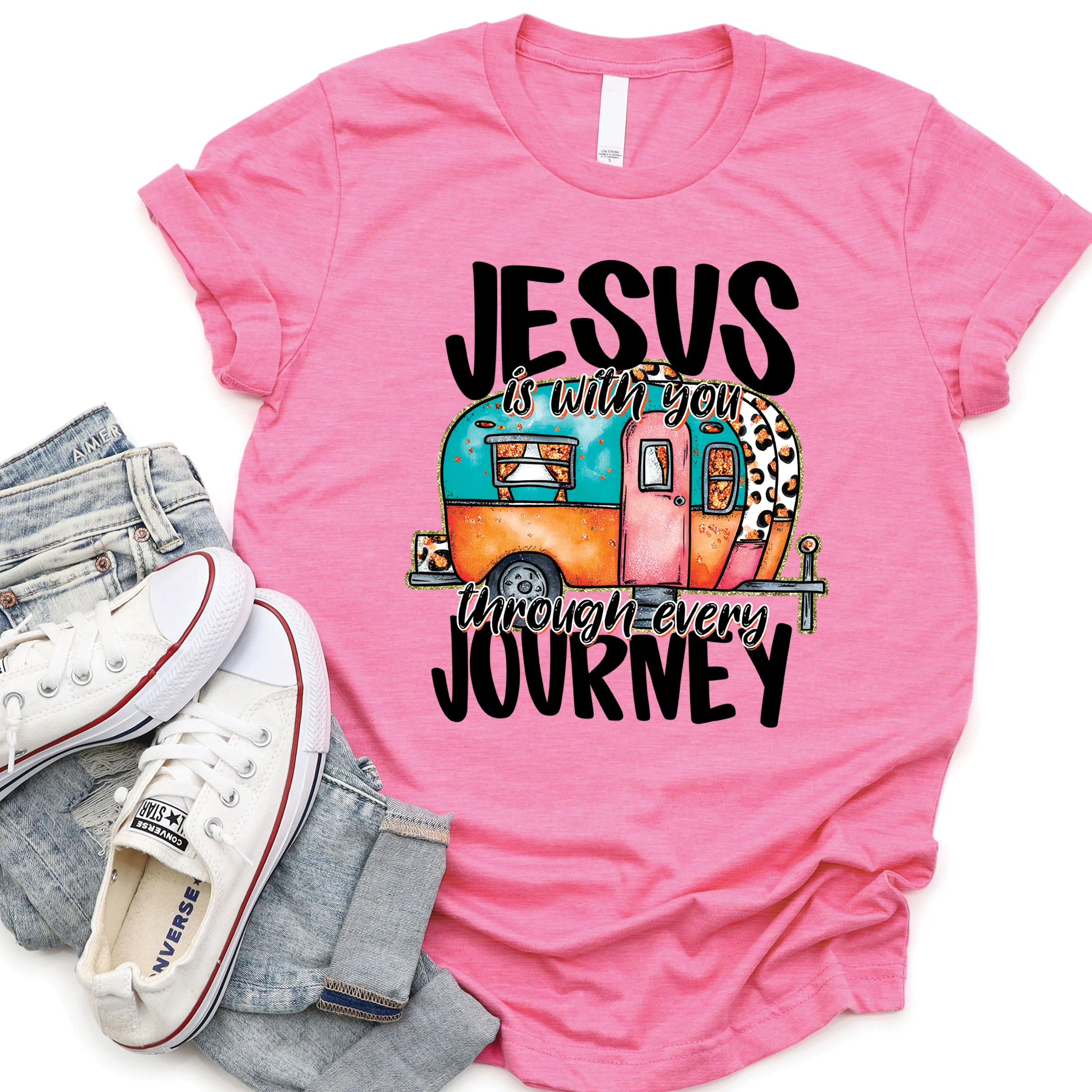 Jesus is With You Tee - Image 2