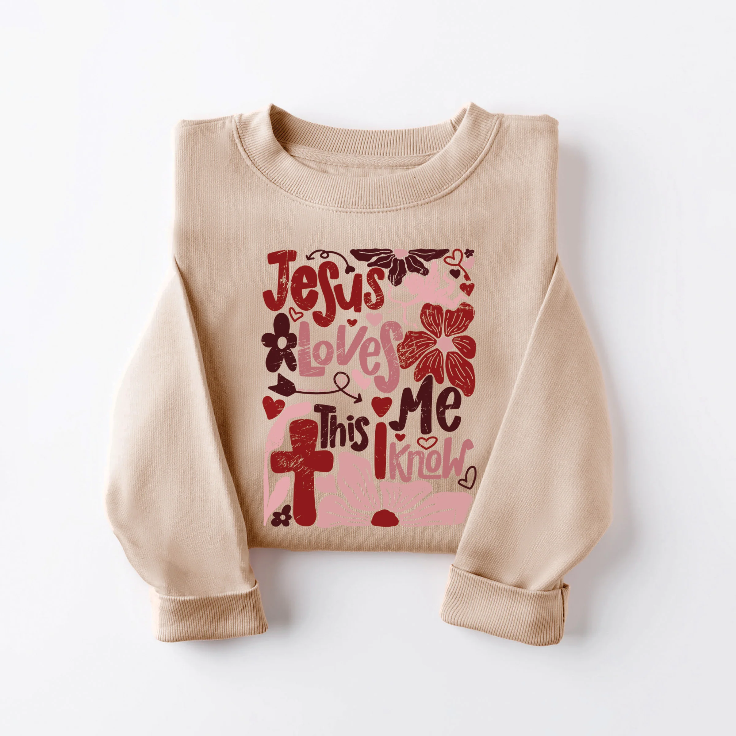 Jesus Loves Me Sweatshirt - Image 2