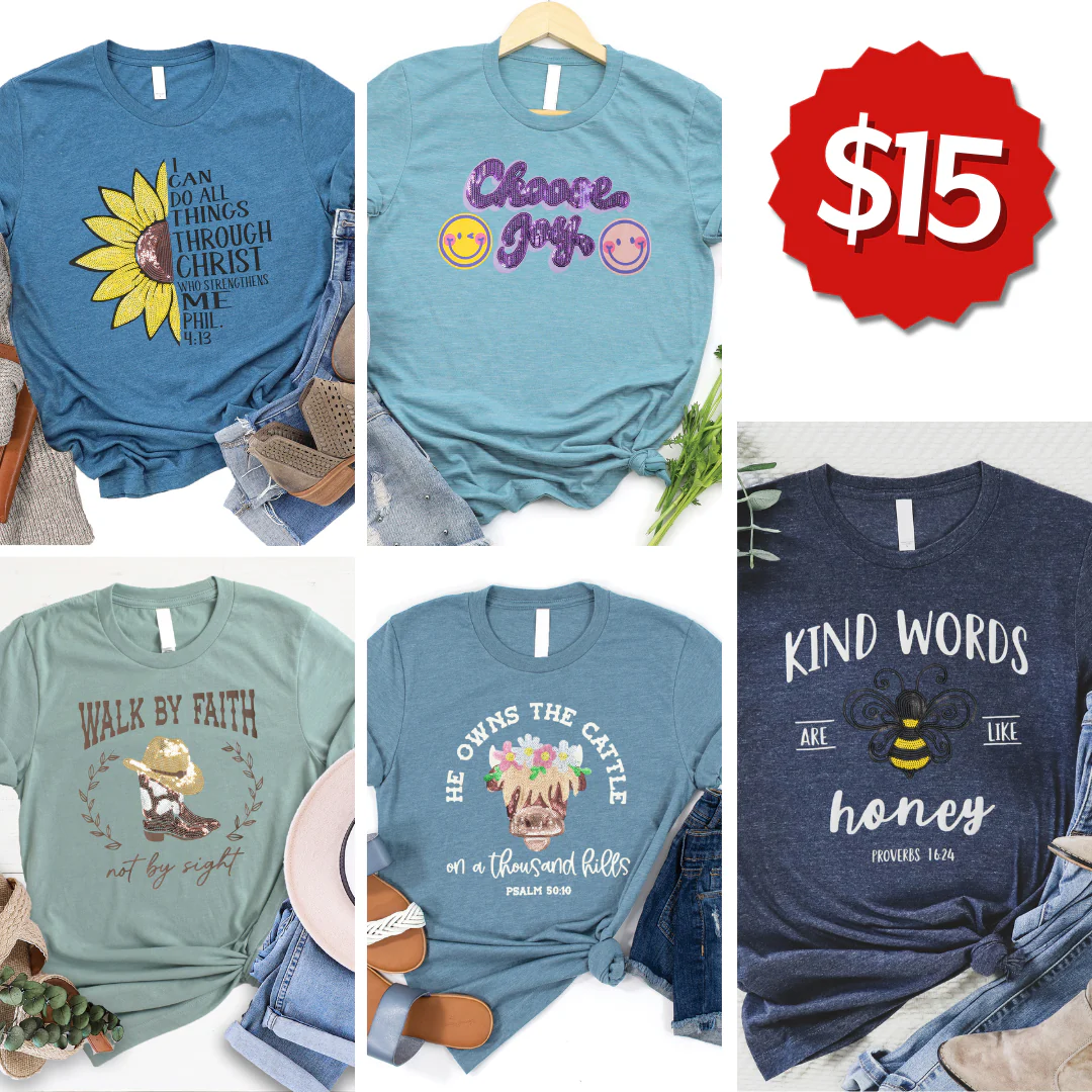 Sequin Tee Collection