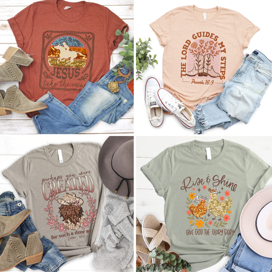 Embellished Sequin Tee Collection