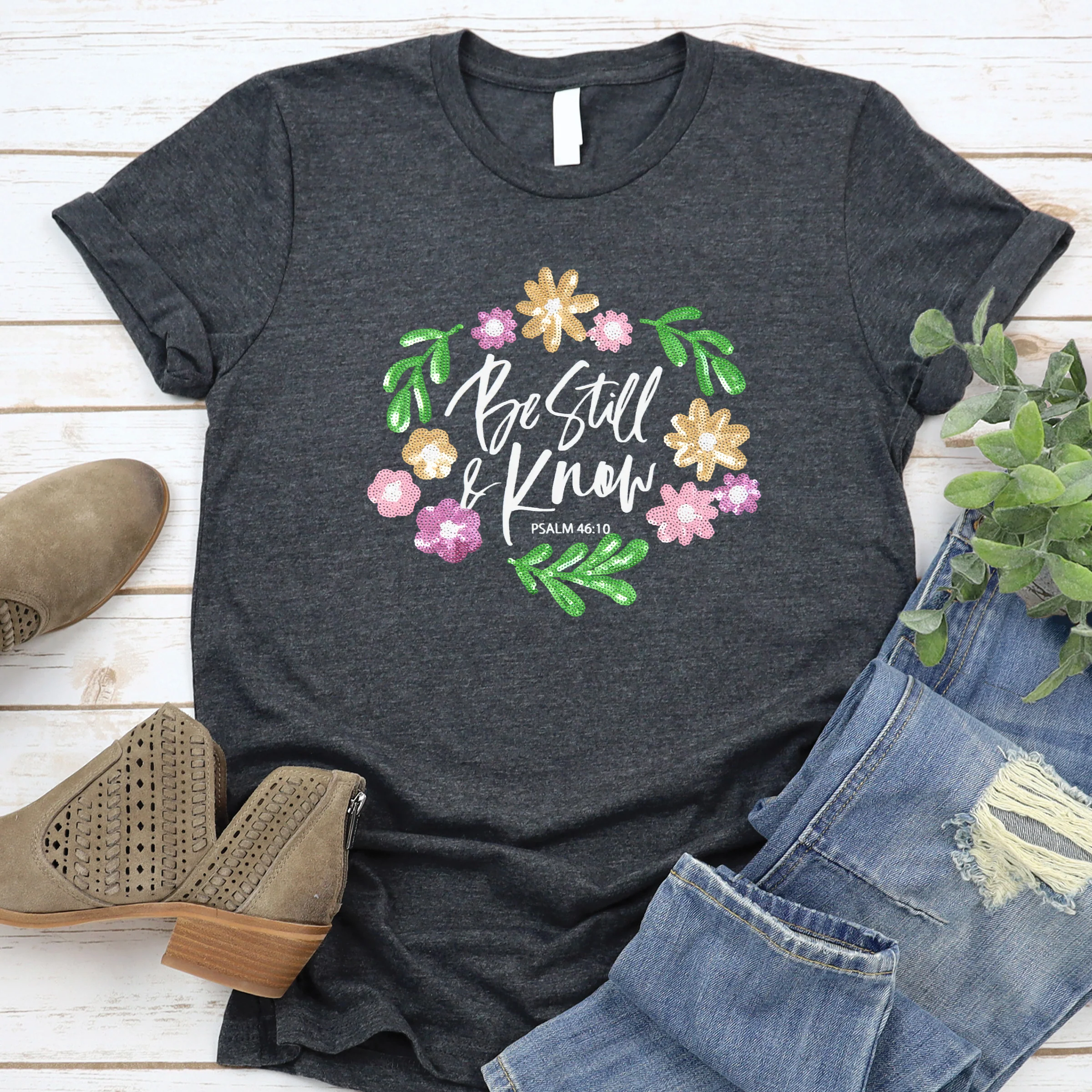 Embellished Sequin Tee Collection - Image 8
