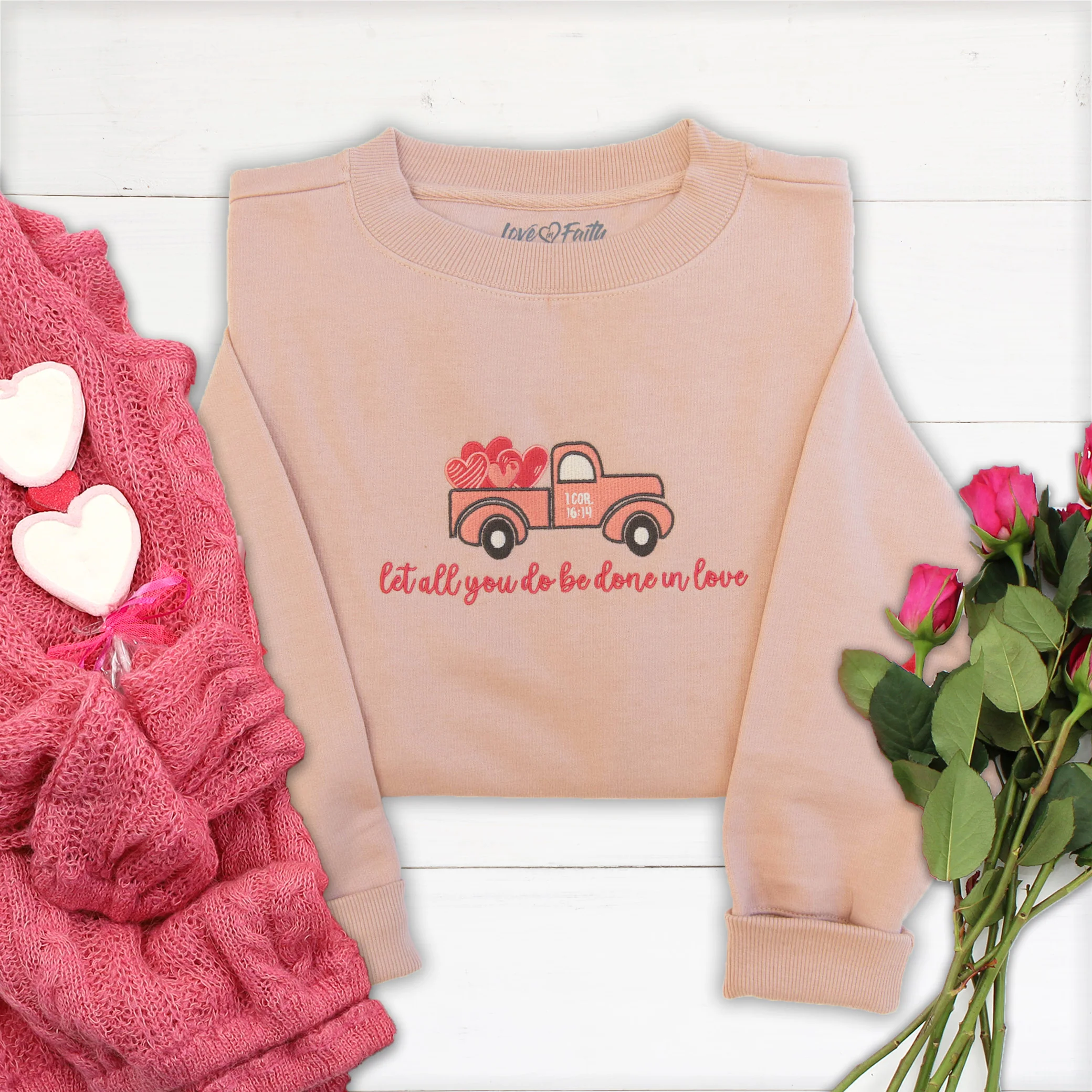 Let All You Do Truck Sweatshirt - 10 - Image 2