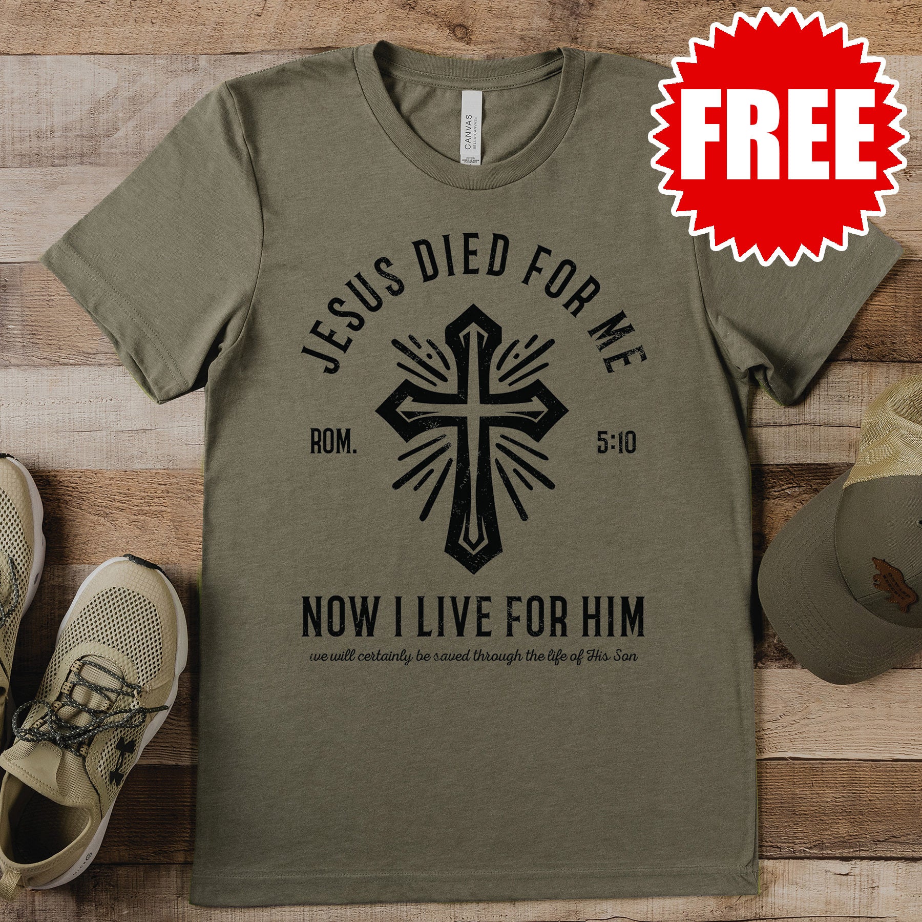 Live for Him Men's Tee - 0