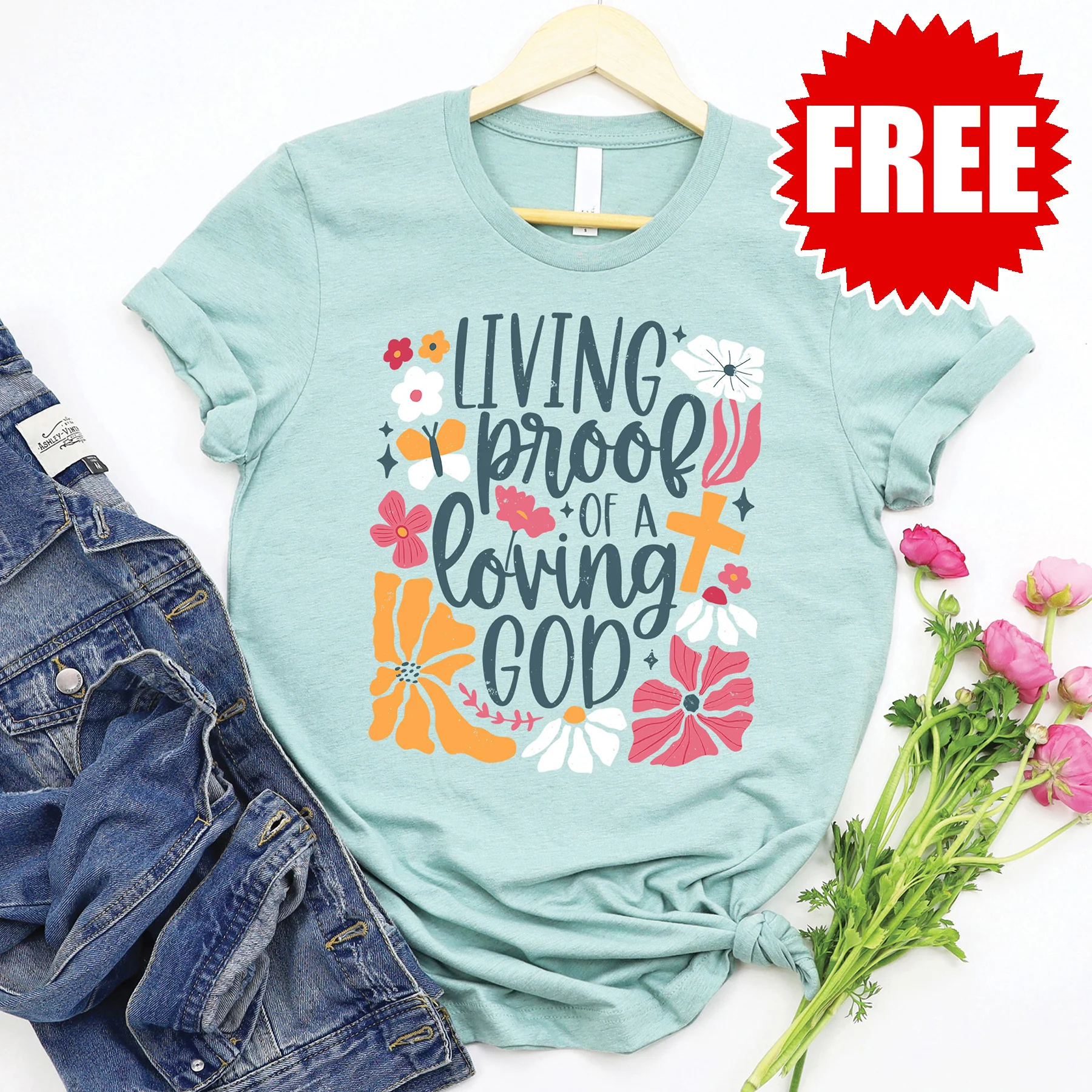Living Proof Floral Tee - 0