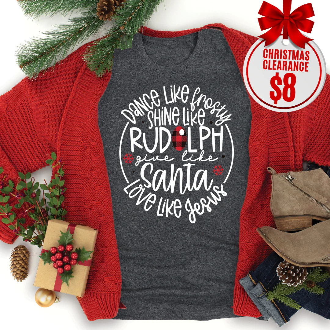 Love Like Jesus Christmas Tee