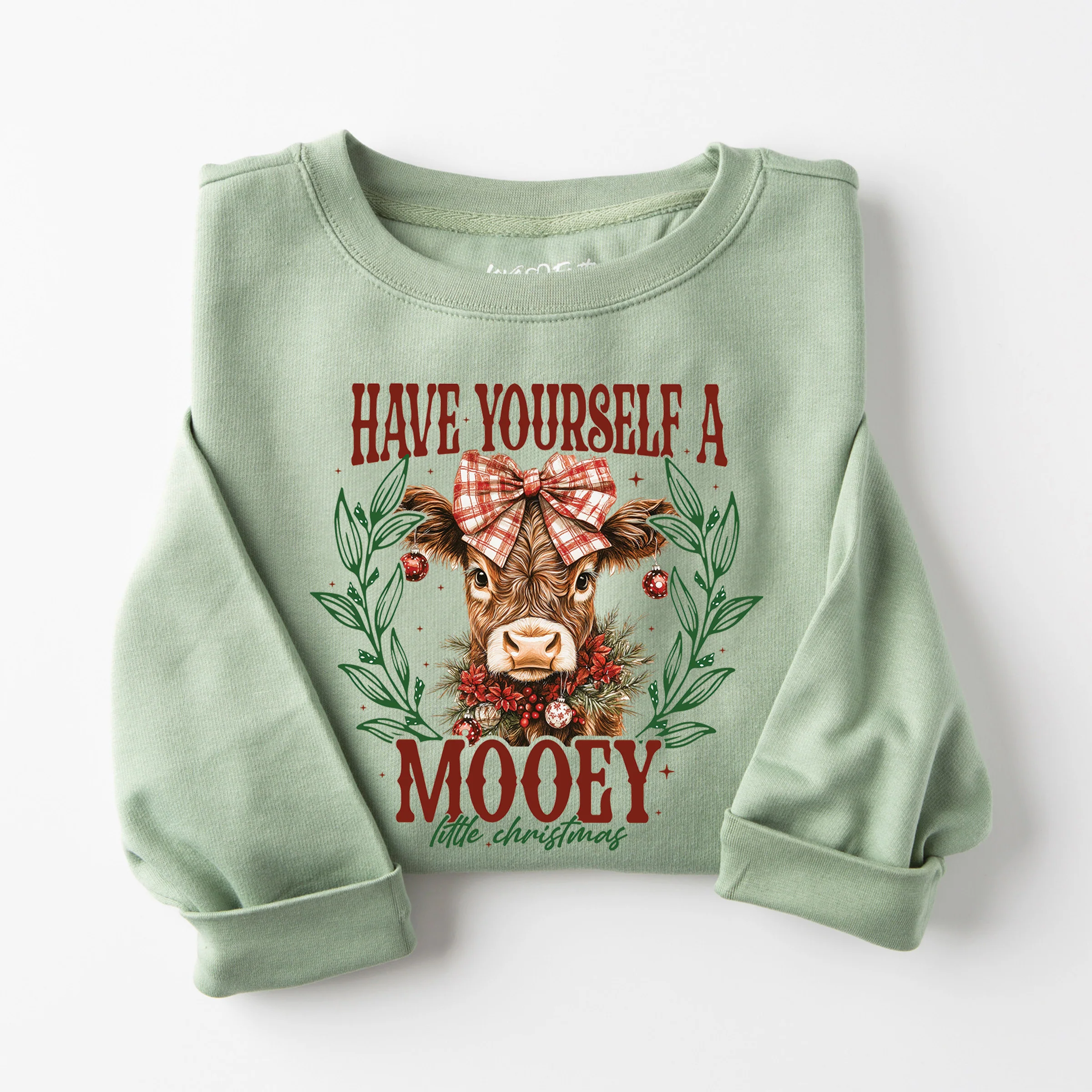 Mooey Little Christmas Sweatshirt