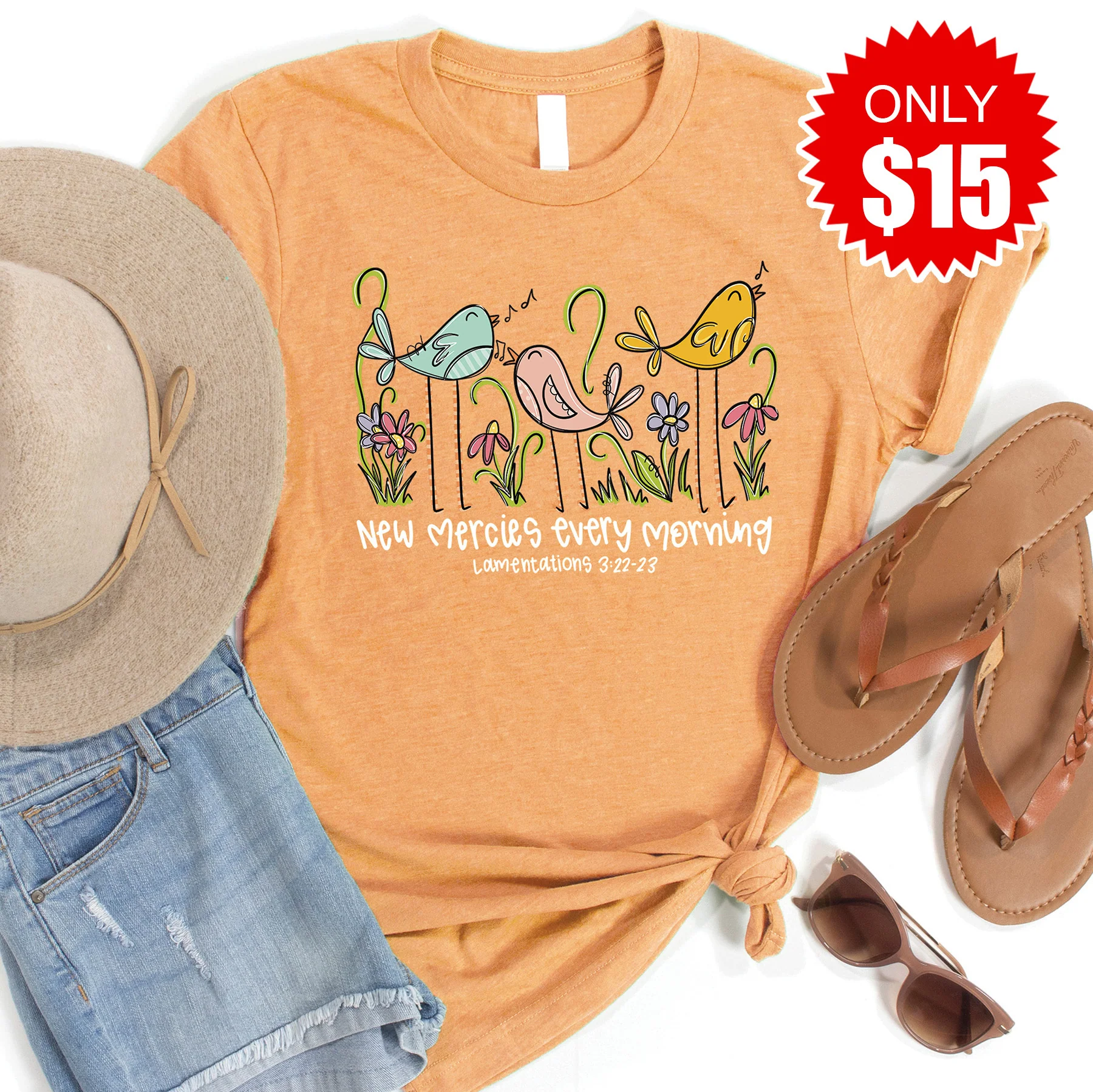 New Mercies Every Morning Tee - 15