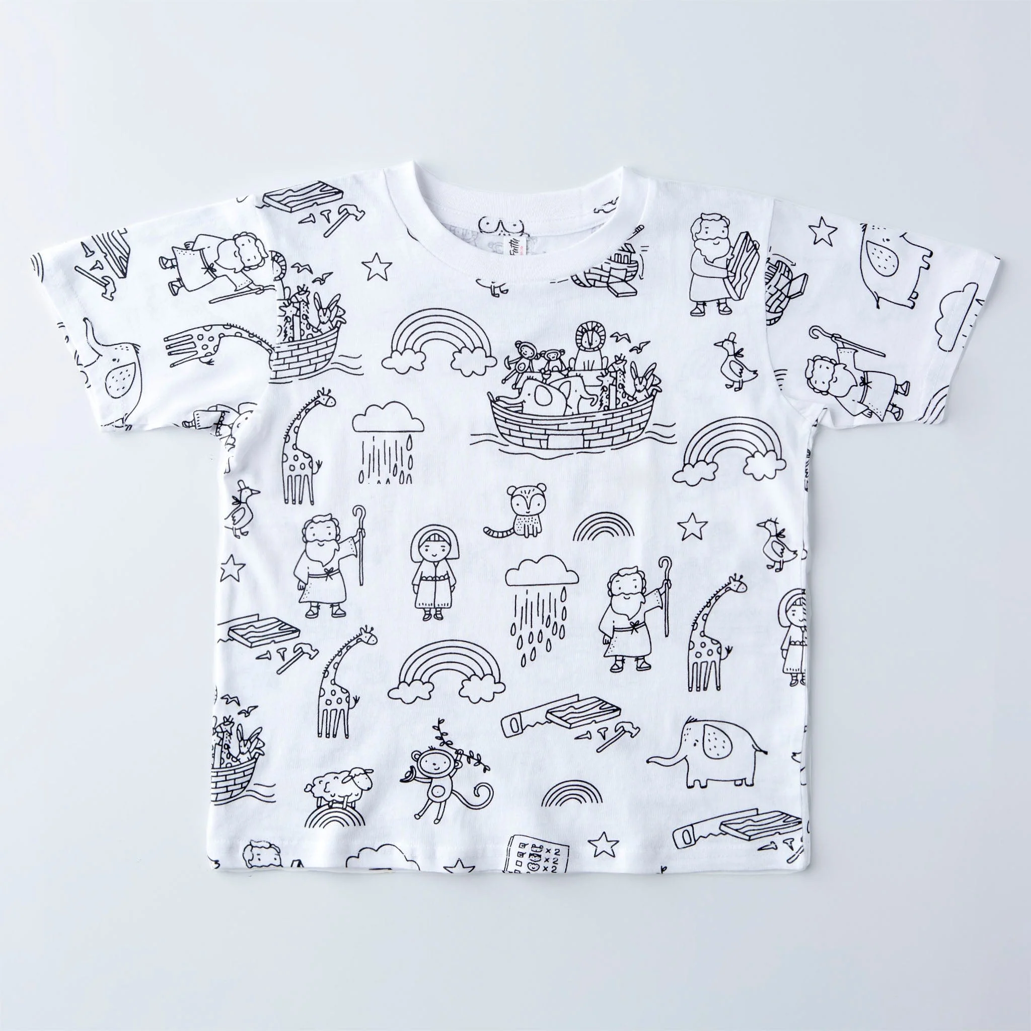 Noah Color Me T-Shirt for Kids!