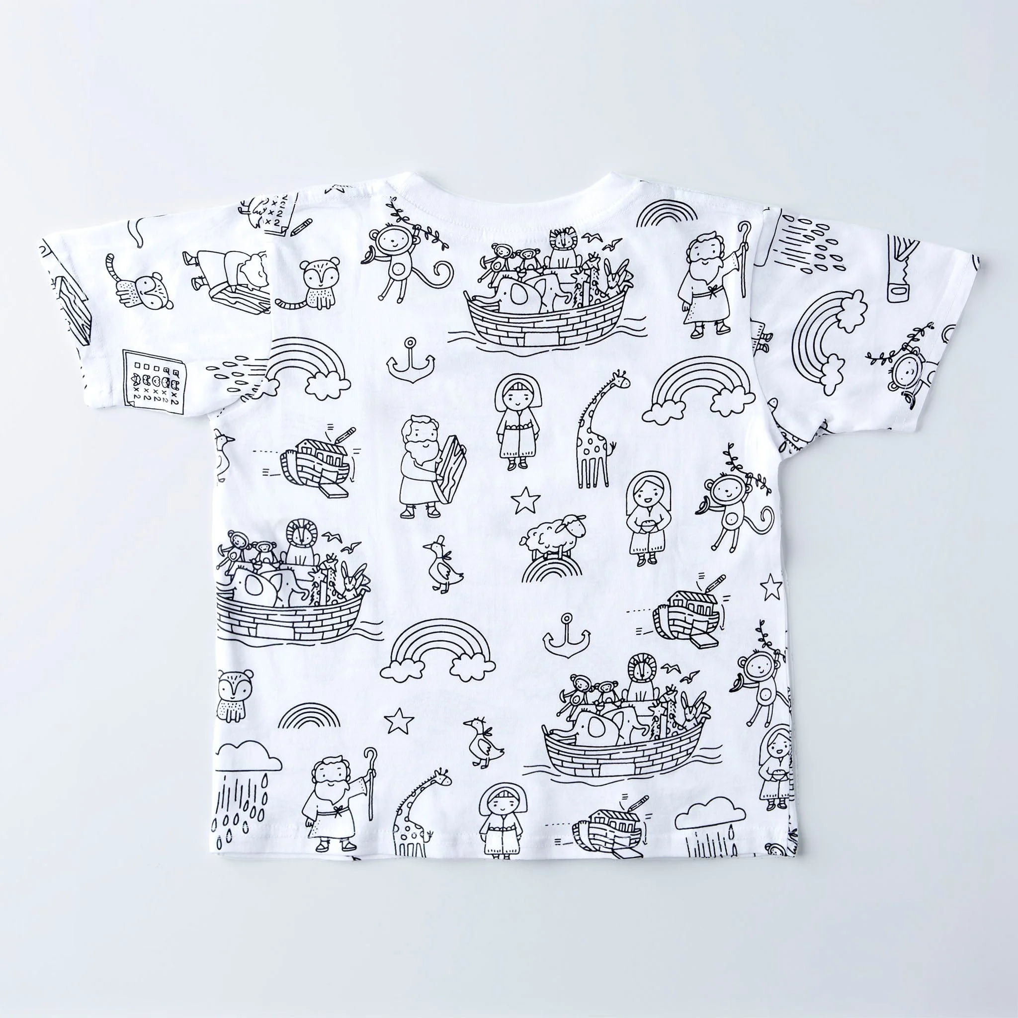 Noah Color Me T-Shirt for Kids! - Image 2