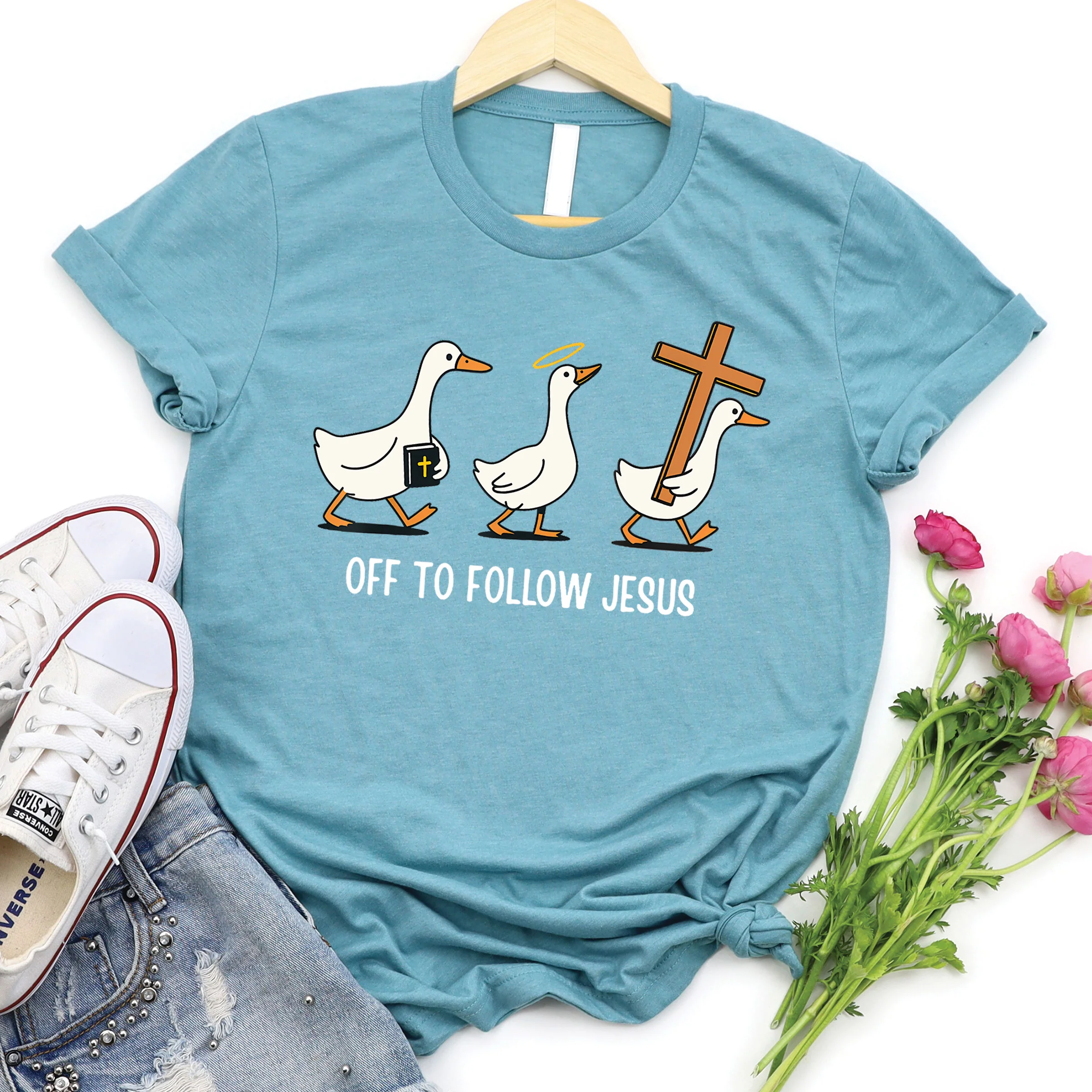 Off To Follow Jesus Tee