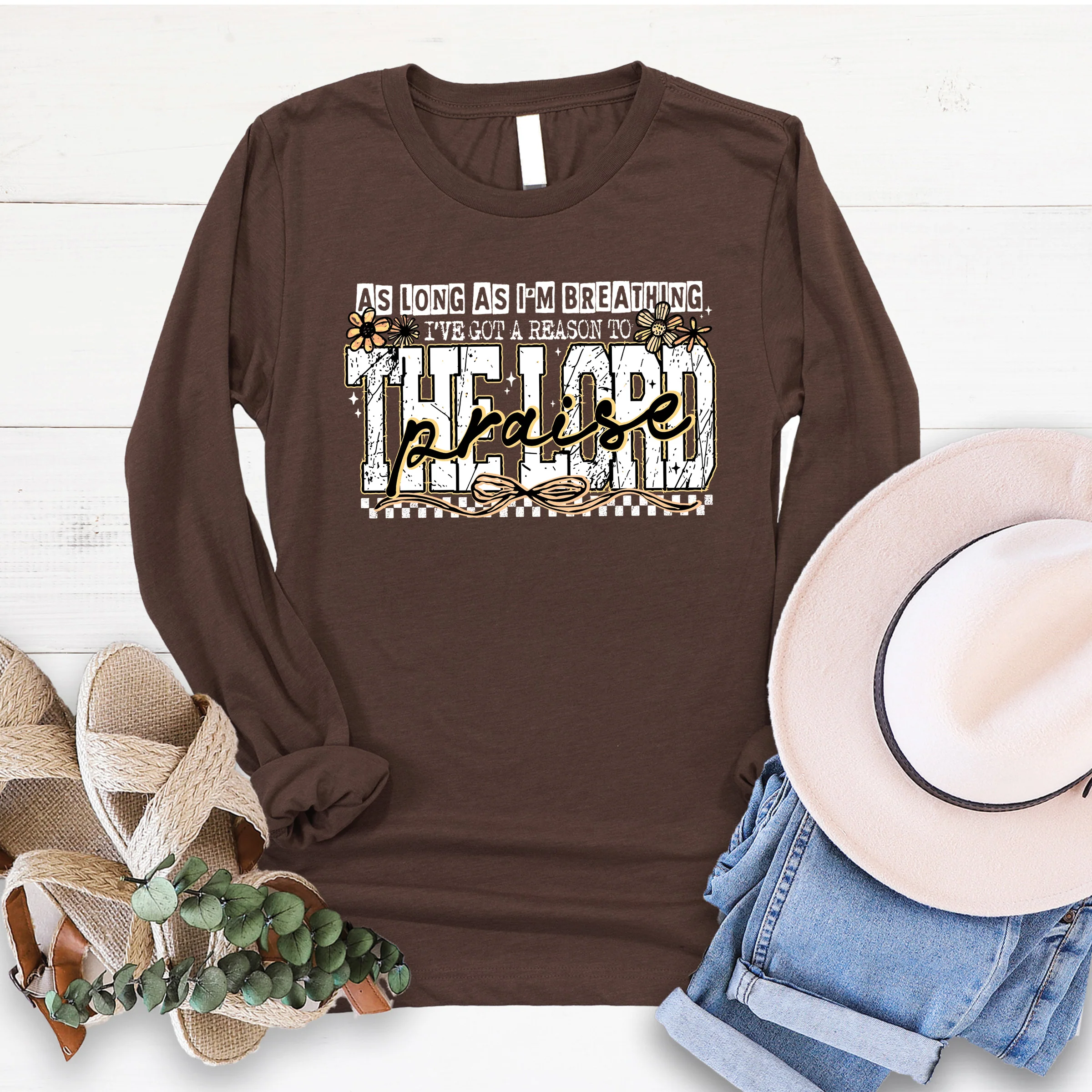 Praise The Lord Long Sleeve - Image 2