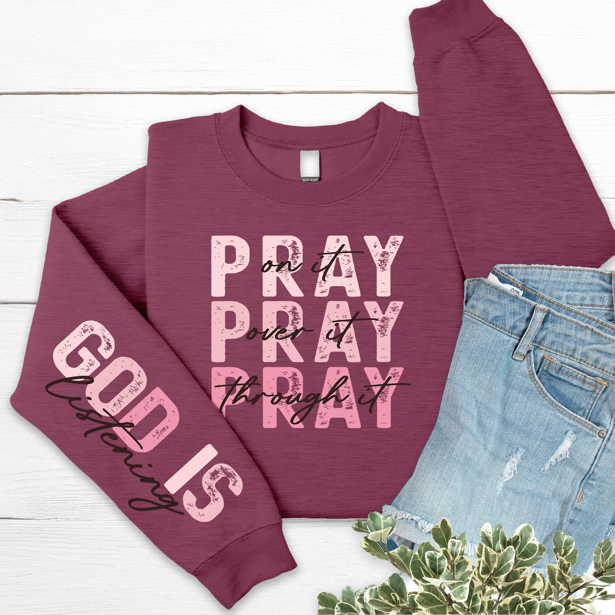 Pray On It Long Sleeve