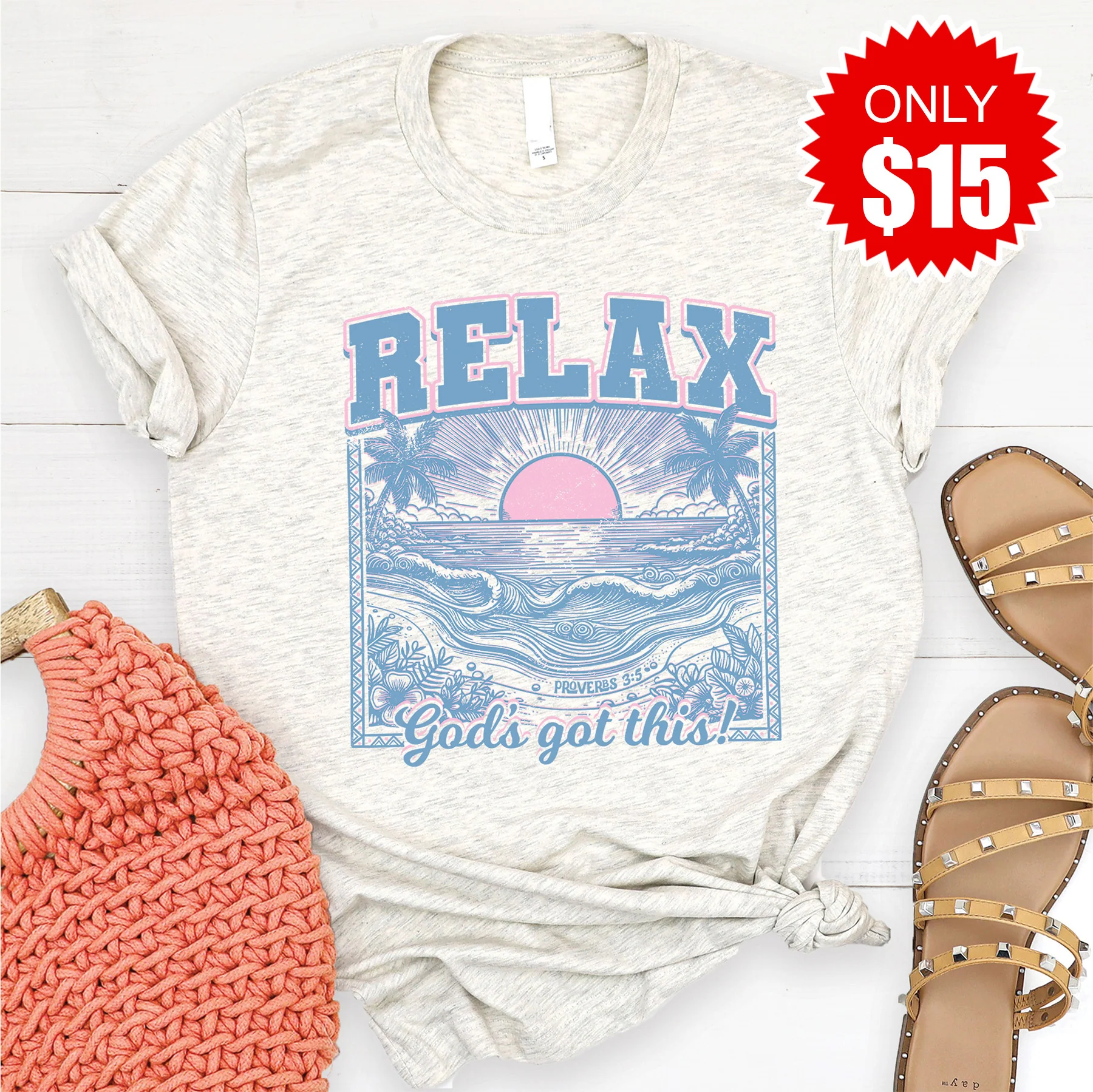 Relax Beach Tee - 15