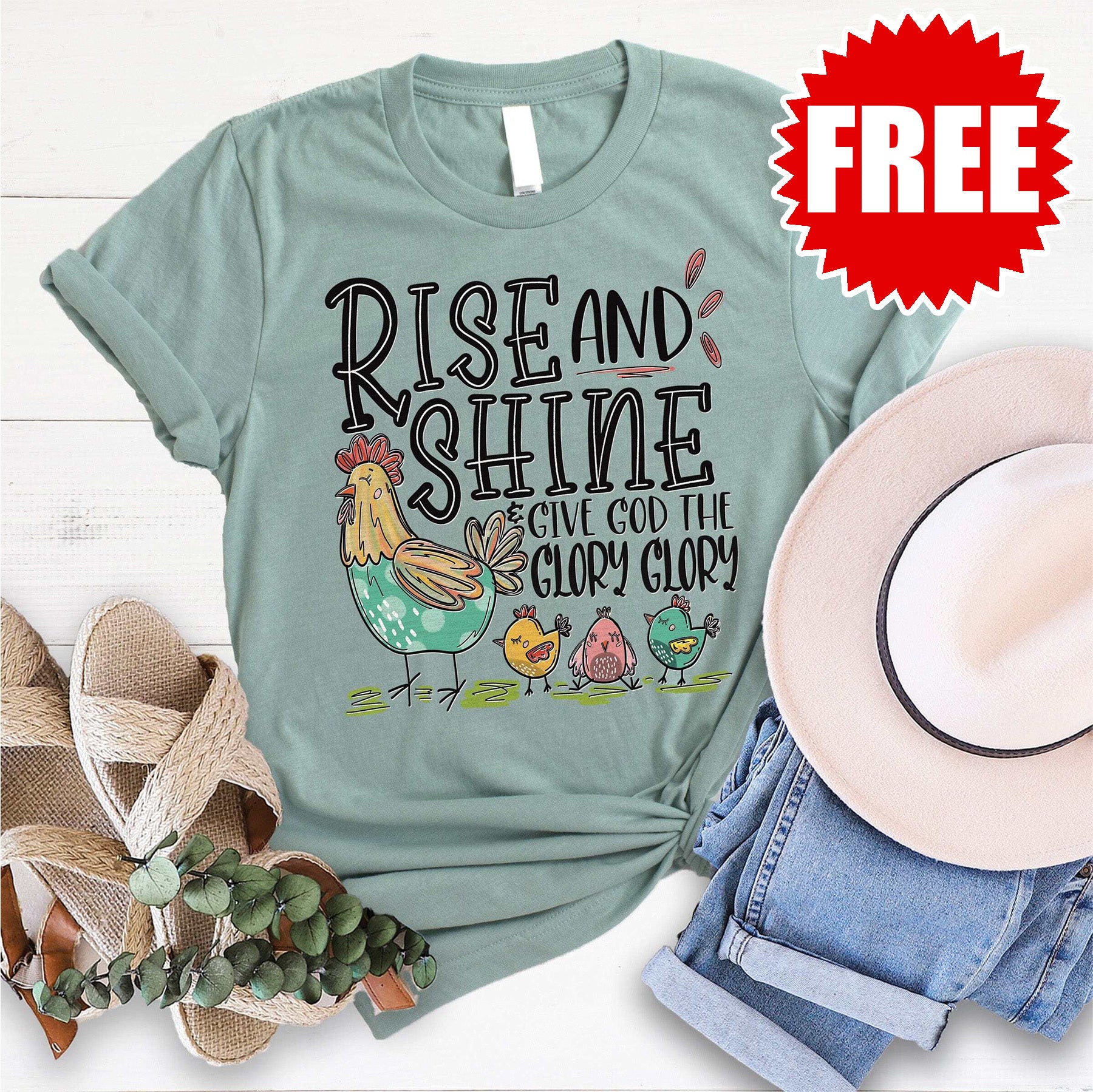 Rise And Shine Tee - 0