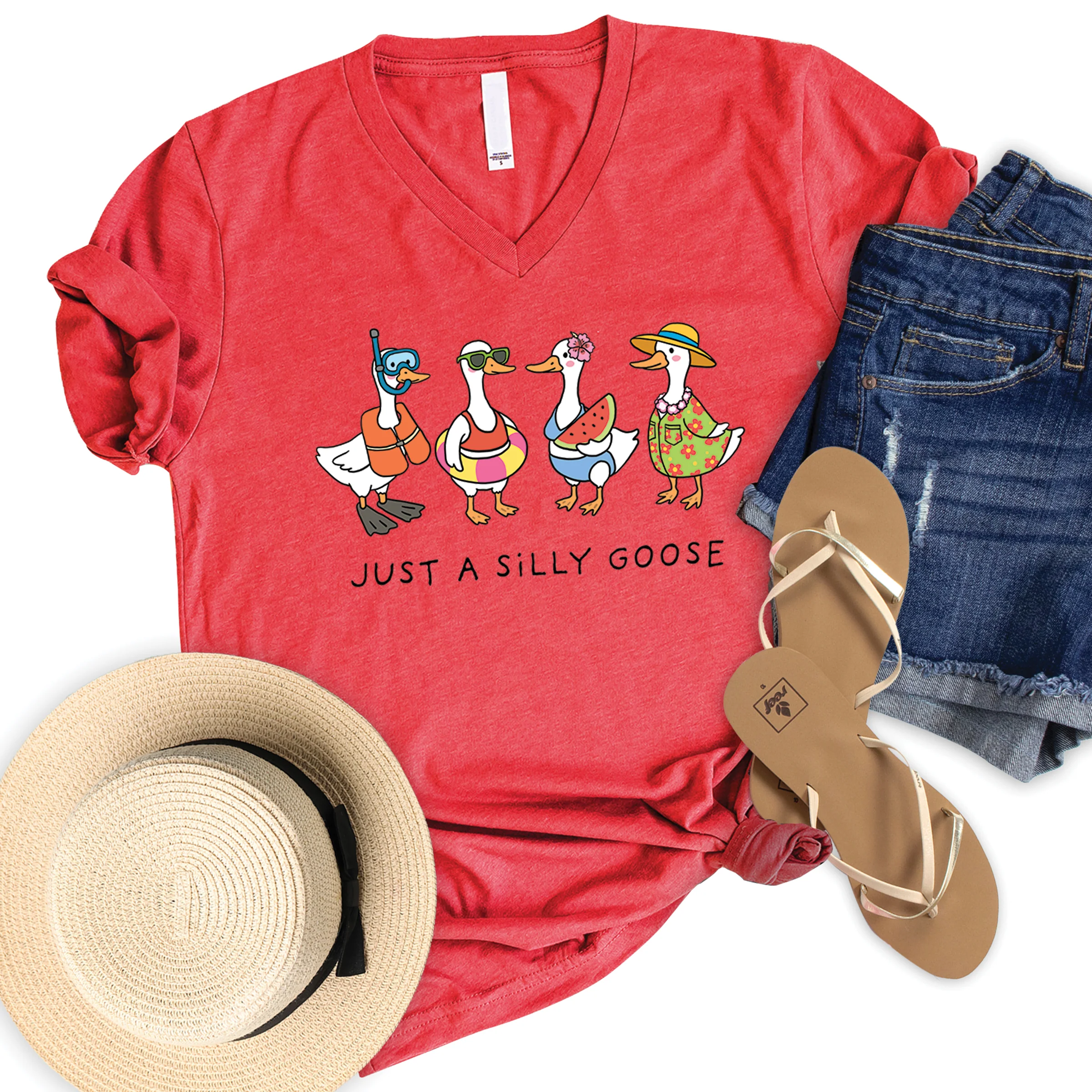 Silly Goose V-Neck
