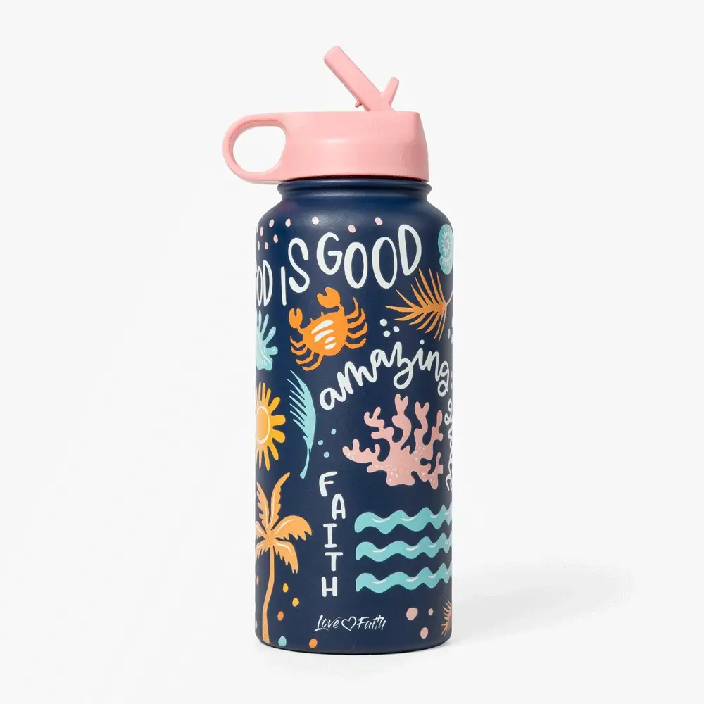 Stainless Steel 32oz Bottle + Beach Towel Bundles - Image 10