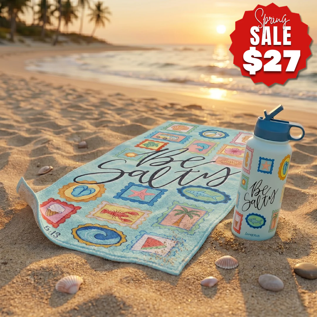 Stainless Steel 32oz Bottle + Beach Towel Bundles - Image 29