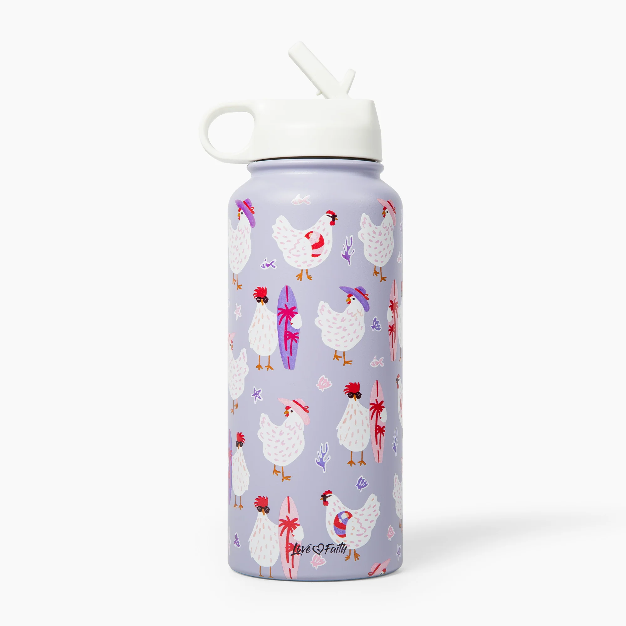 Chicken of the Sea Stainless Steel 32oz Bottle + Chicken of the Sea Beach Towel - Image 2