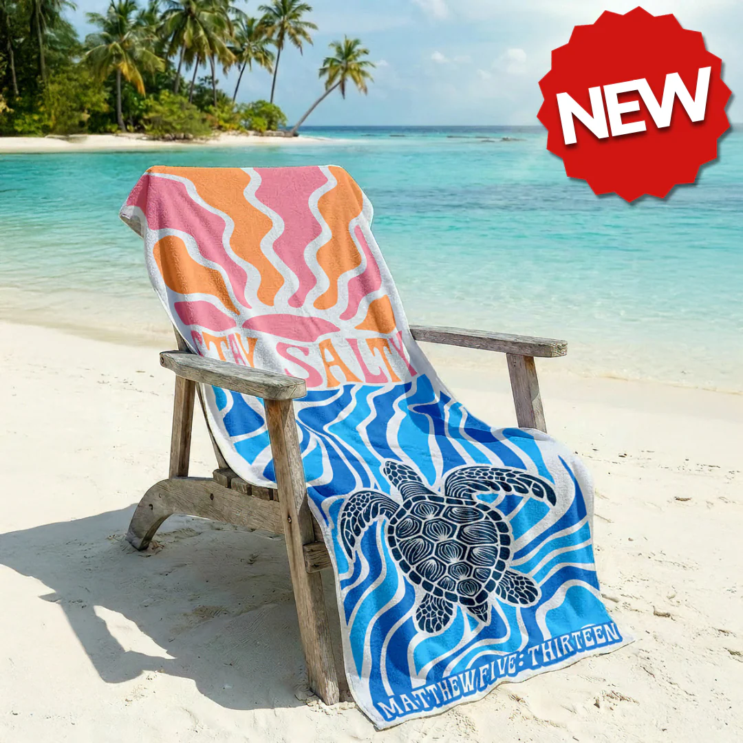 Stay Salty Beach Towel